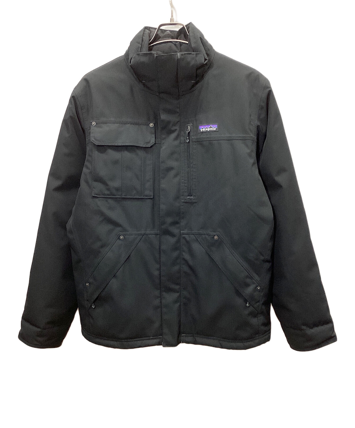 パタゴニア ワナカダウンジャケット (ブラック/Ｌ) パタゴニア ワナカダウンジャケット L 黒 フーディー キルティング h2no