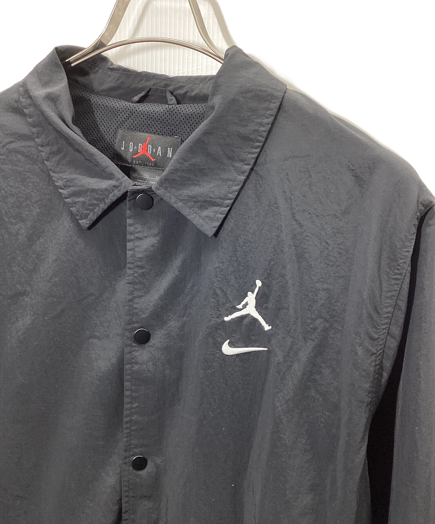 中古・古着通販】JORDAN (ジョーダン) コーチジャケット ブラック