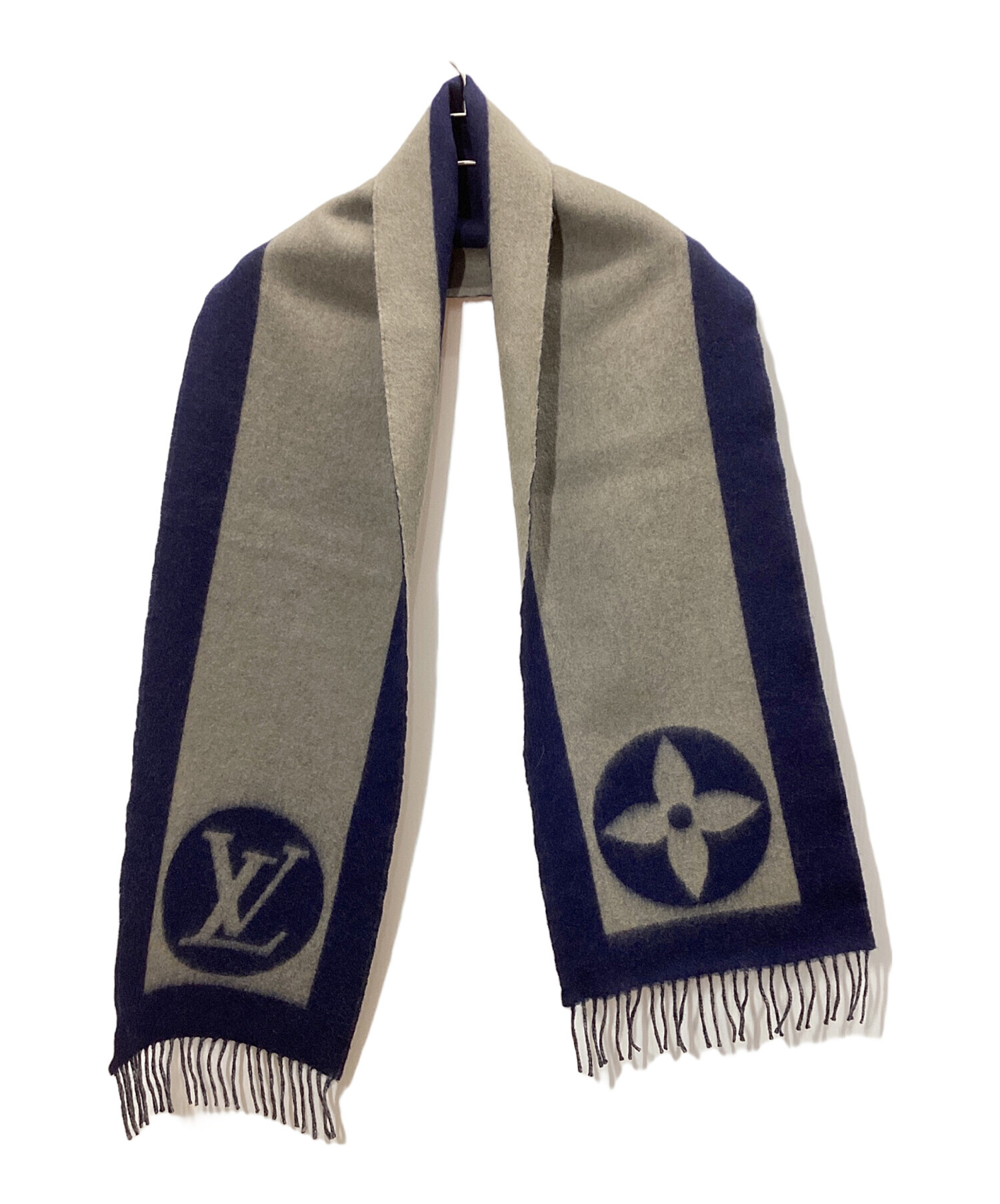 ルイヴィトン　LOUIS VUITTON エシャルプカーディフ マフラー 中古・古着通販】LOUIS VUITTON (ルイ ヴィトン) エシャルプ