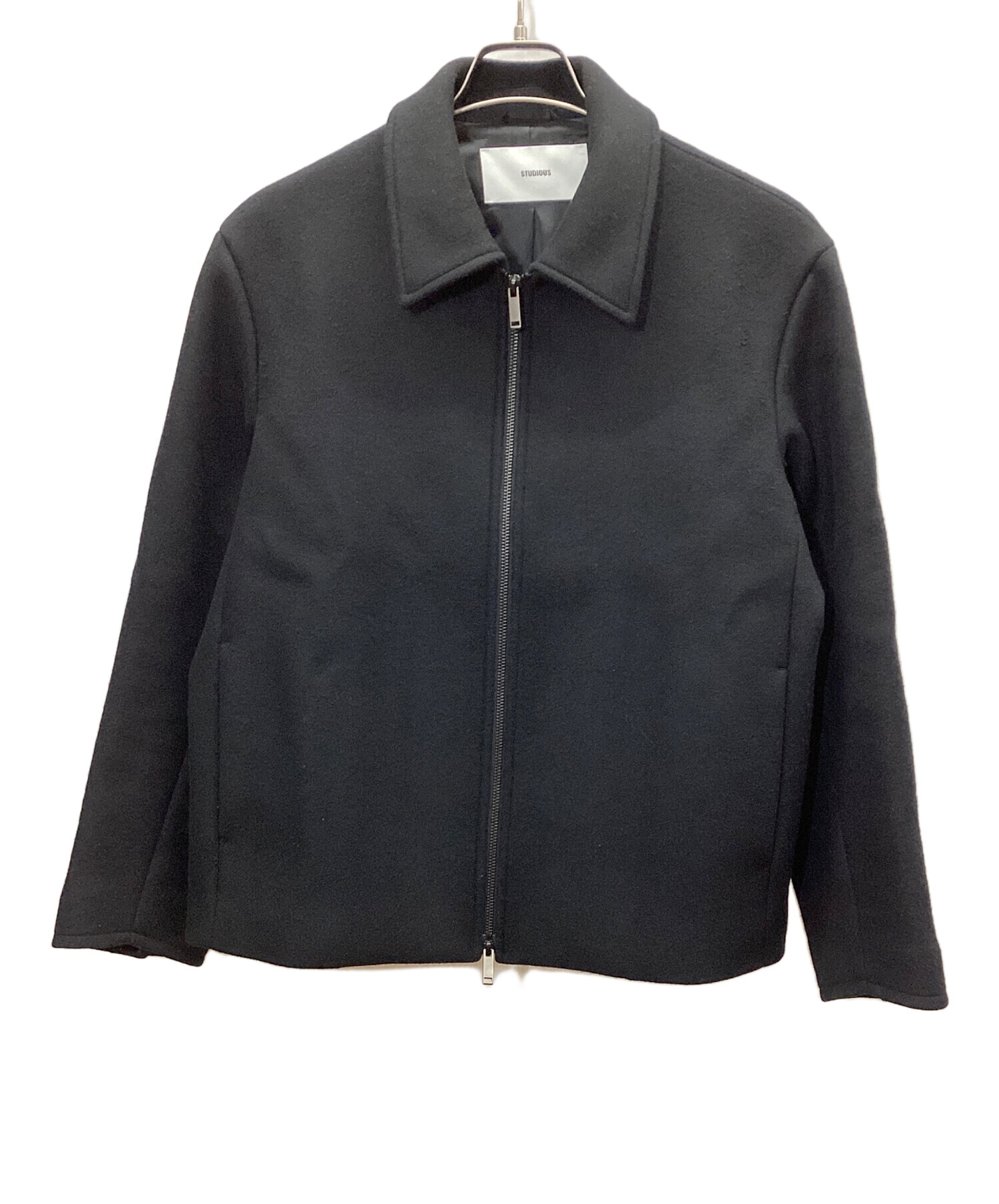 中古・古着通販】STUDIOUS (ステュディオス) カシミヤウールジップ 