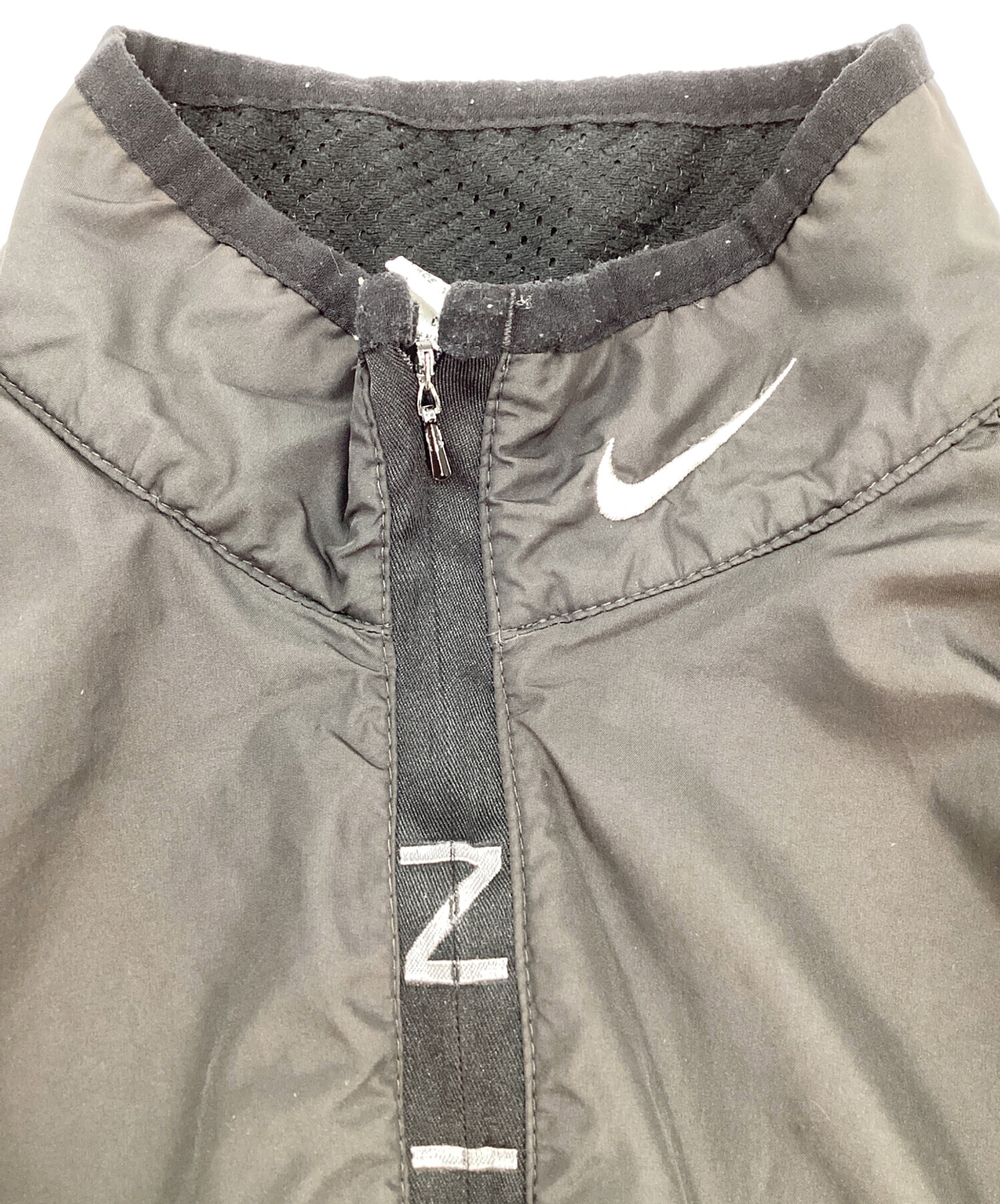 中古・古着通販】NIKE (ナイキ) ナイロンジャケット ブラック サイズ:M