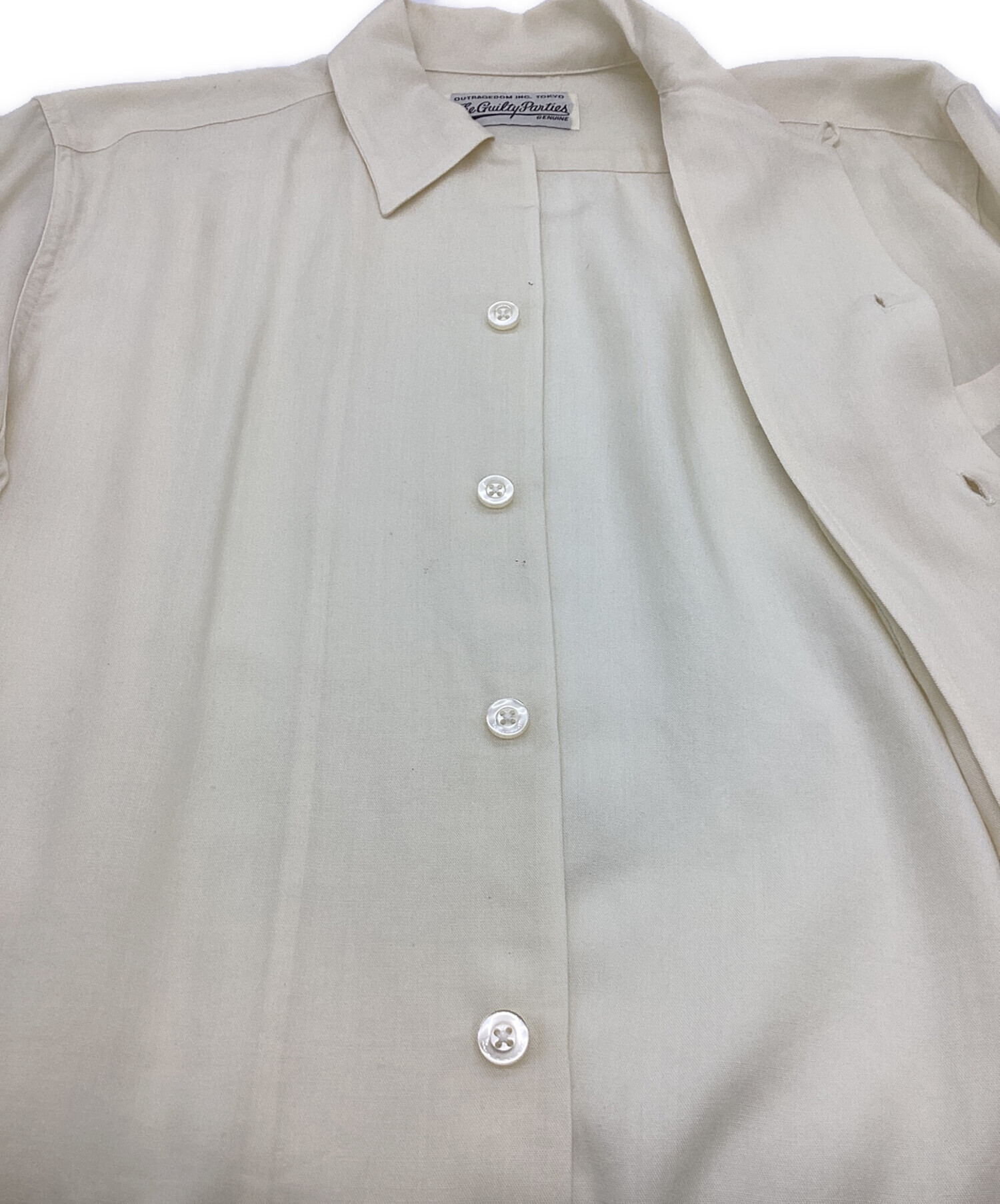 中古・古着通販】WACKO MARIA (ワコマリア) 長袖シャツ ベージュ