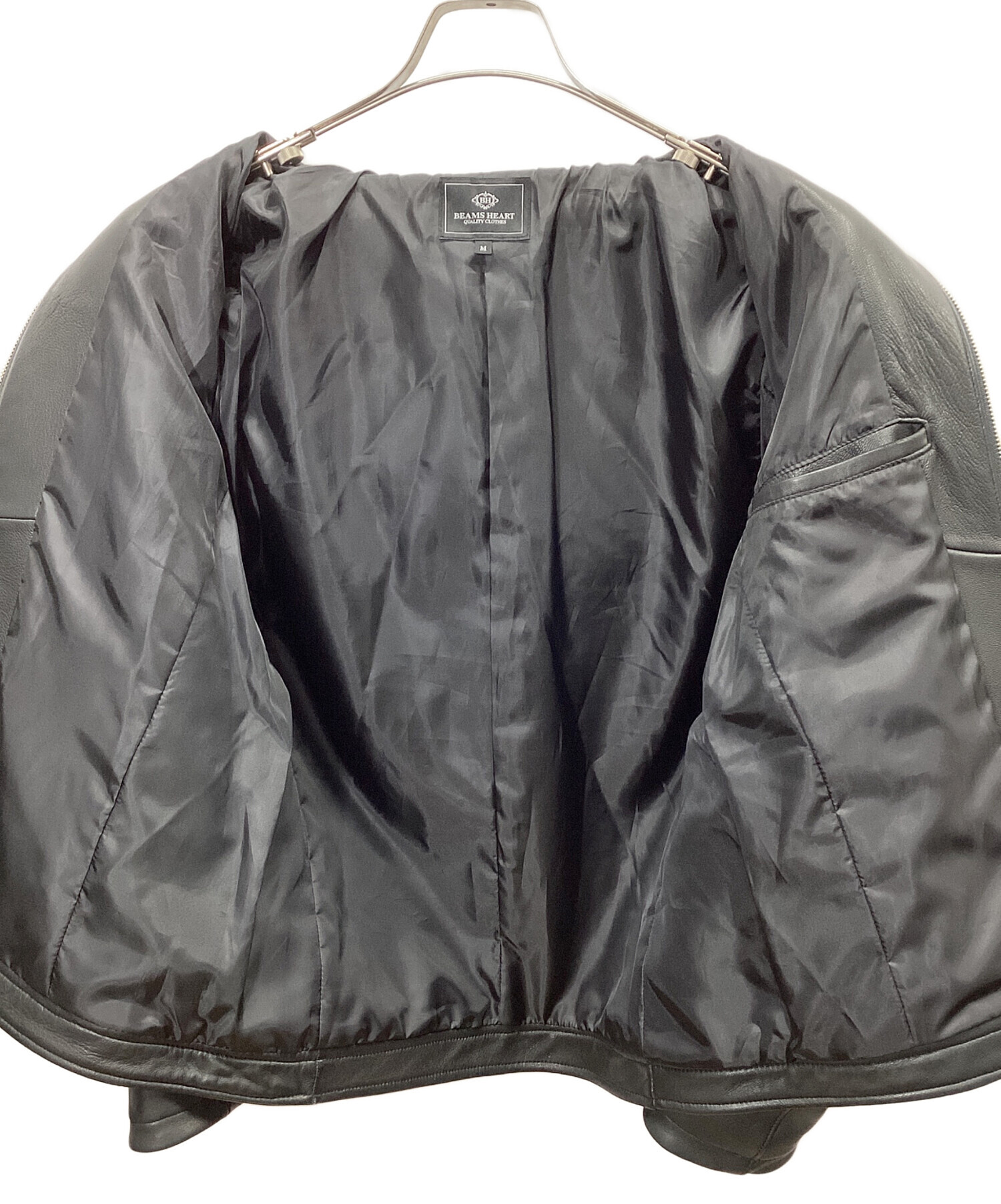 中古・古着通販】BEAMS HEART (ビームスハート) ラムレザージャケット 