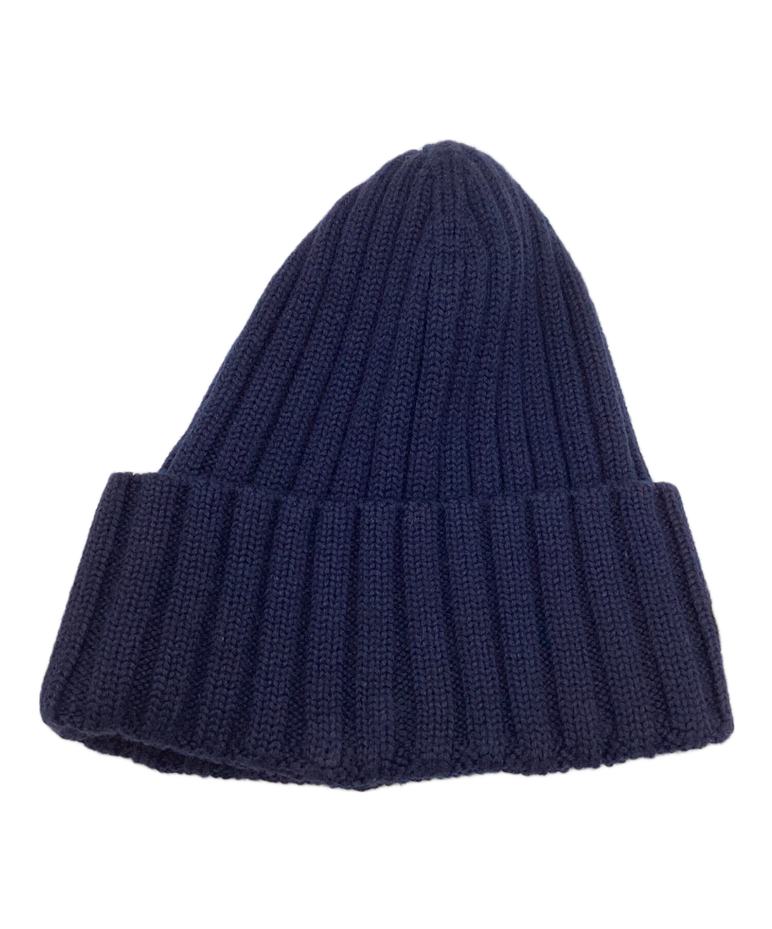 MONCLER ニット帽 ネイビー フリーサイズ メンズ Moncler ネイビー ニット帽 フリーサイズ