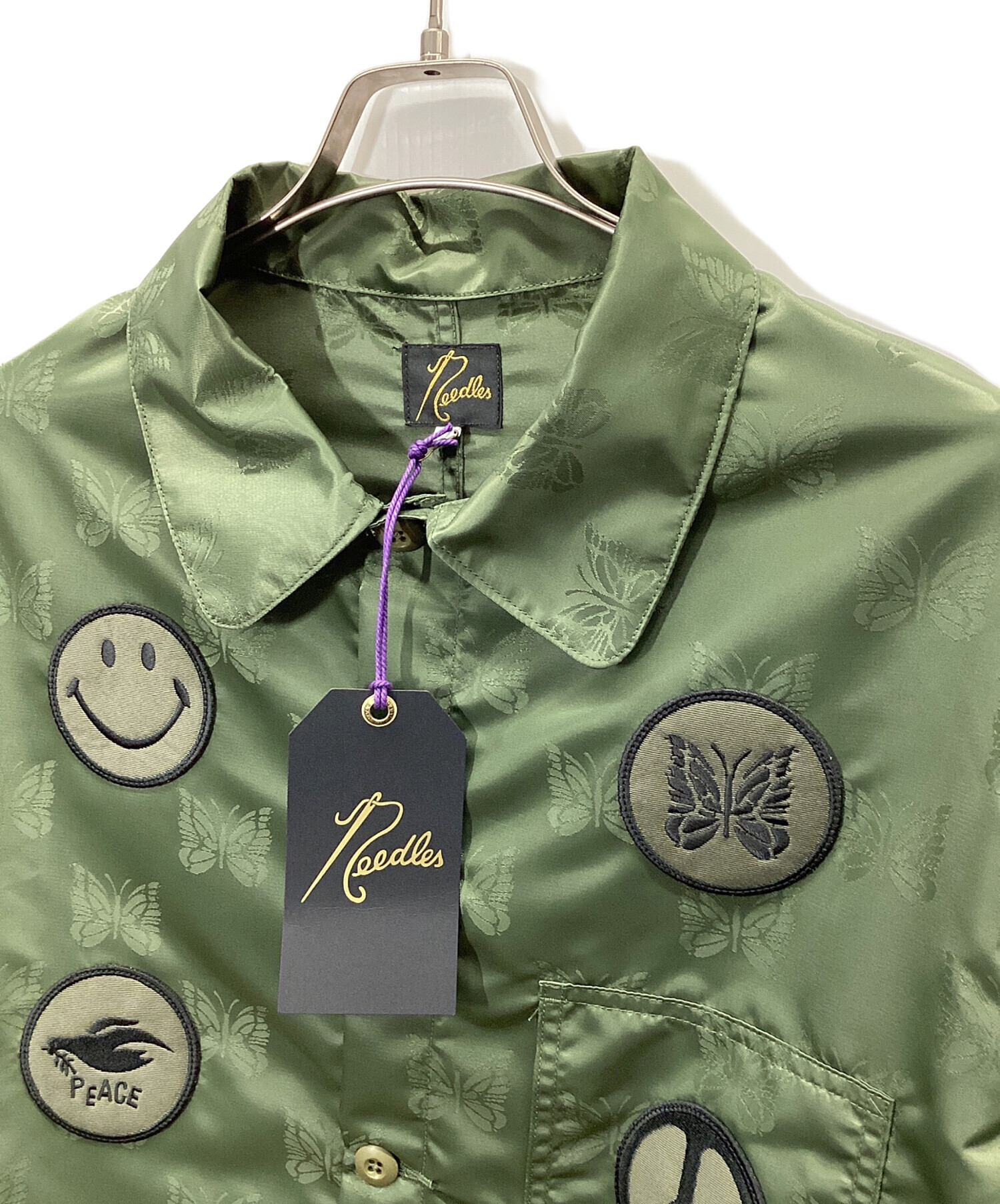 中古・古着通販】Needles (ニードルズ) DN カバーオール – オリーブ