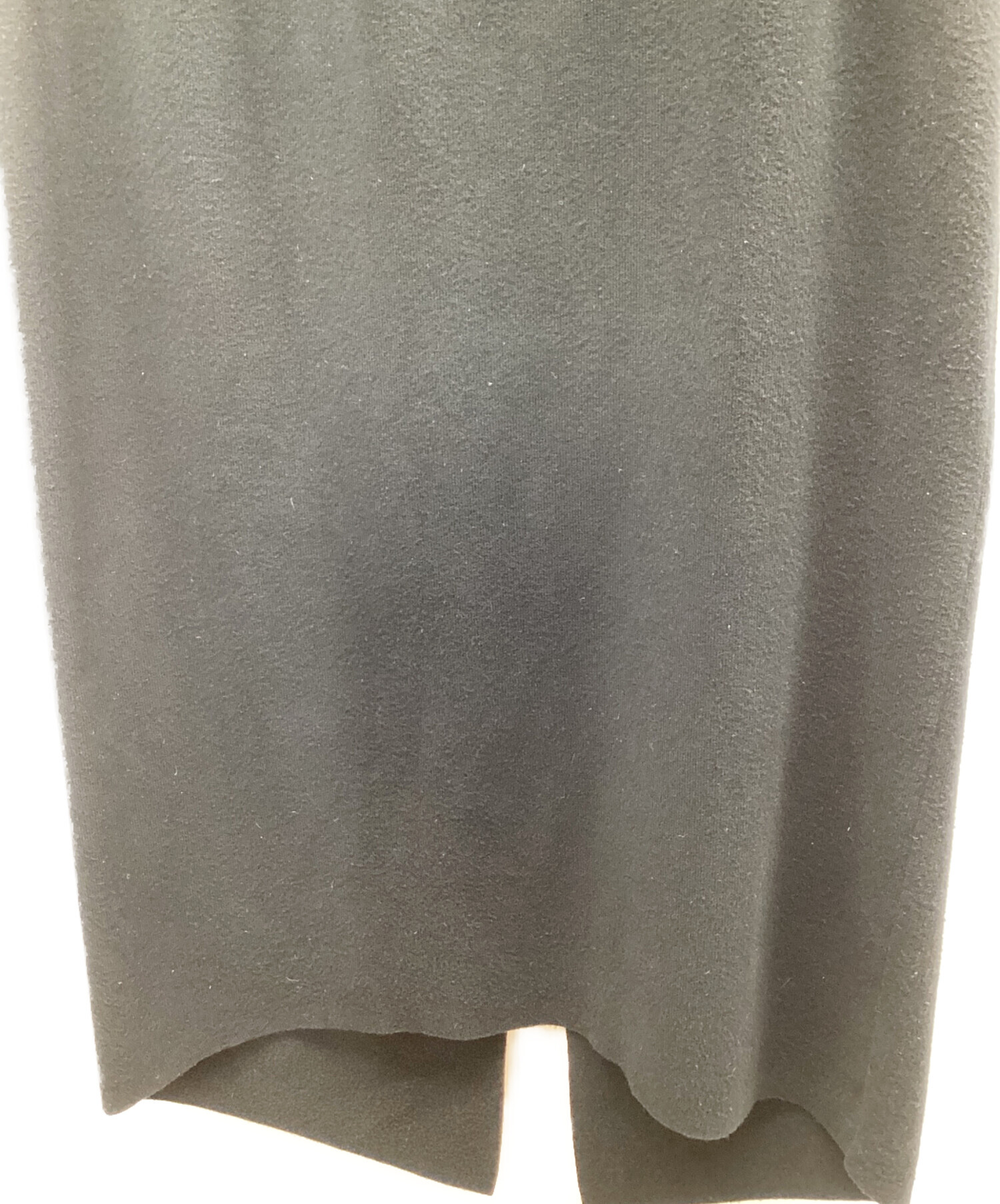中古・古着通販】LE PHIL (ル フィル) ニットタイトスカート ブラック