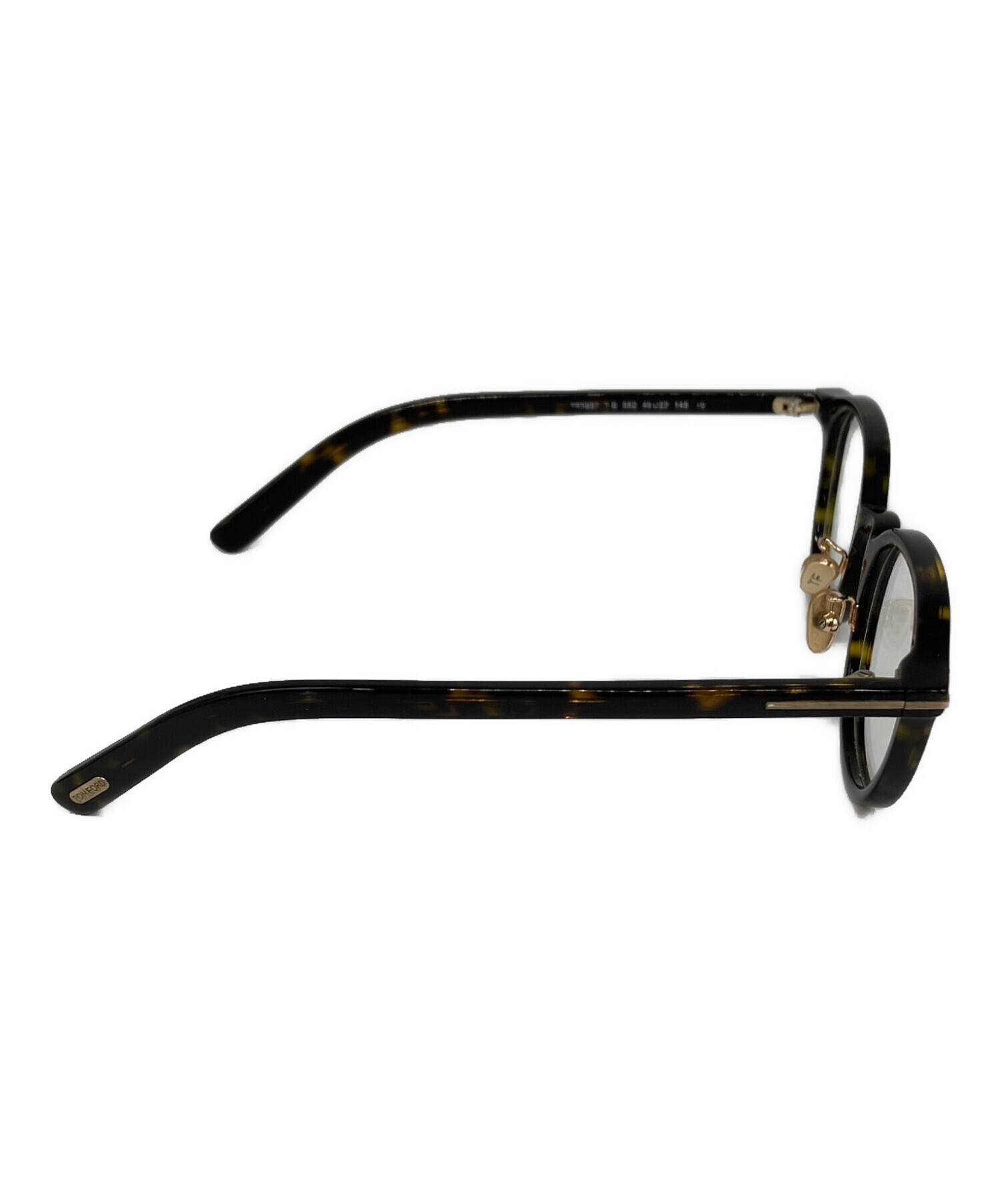 中古・古着通販】TOM FORD (トムフォード) 眼鏡 ブラウン サイズ:46