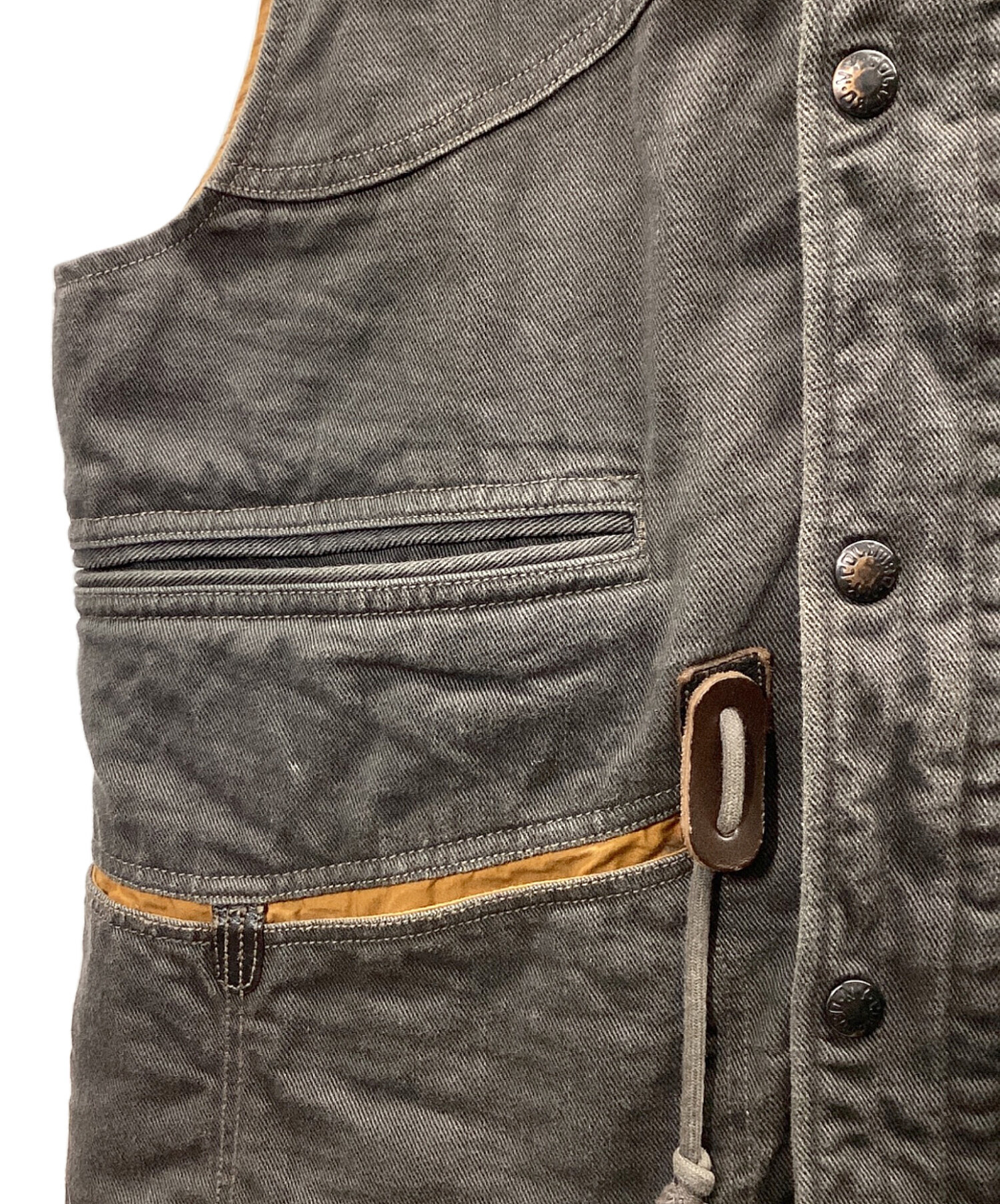 激レア希少品　COLIMBO/コリンボ　スナイパーズベスト　チャコール　サイズＭ 激レア希少品 COLIMBO/コリンボ スナイパーズベスト チャコール サイズ