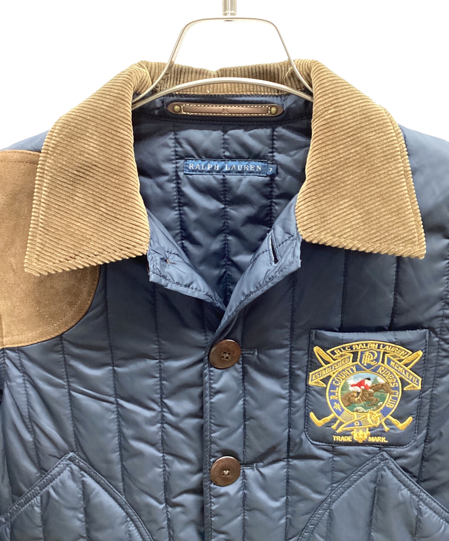 中古・古着通販】RALPH LAUREN (ラルフローレン) 襟コーデュロイ