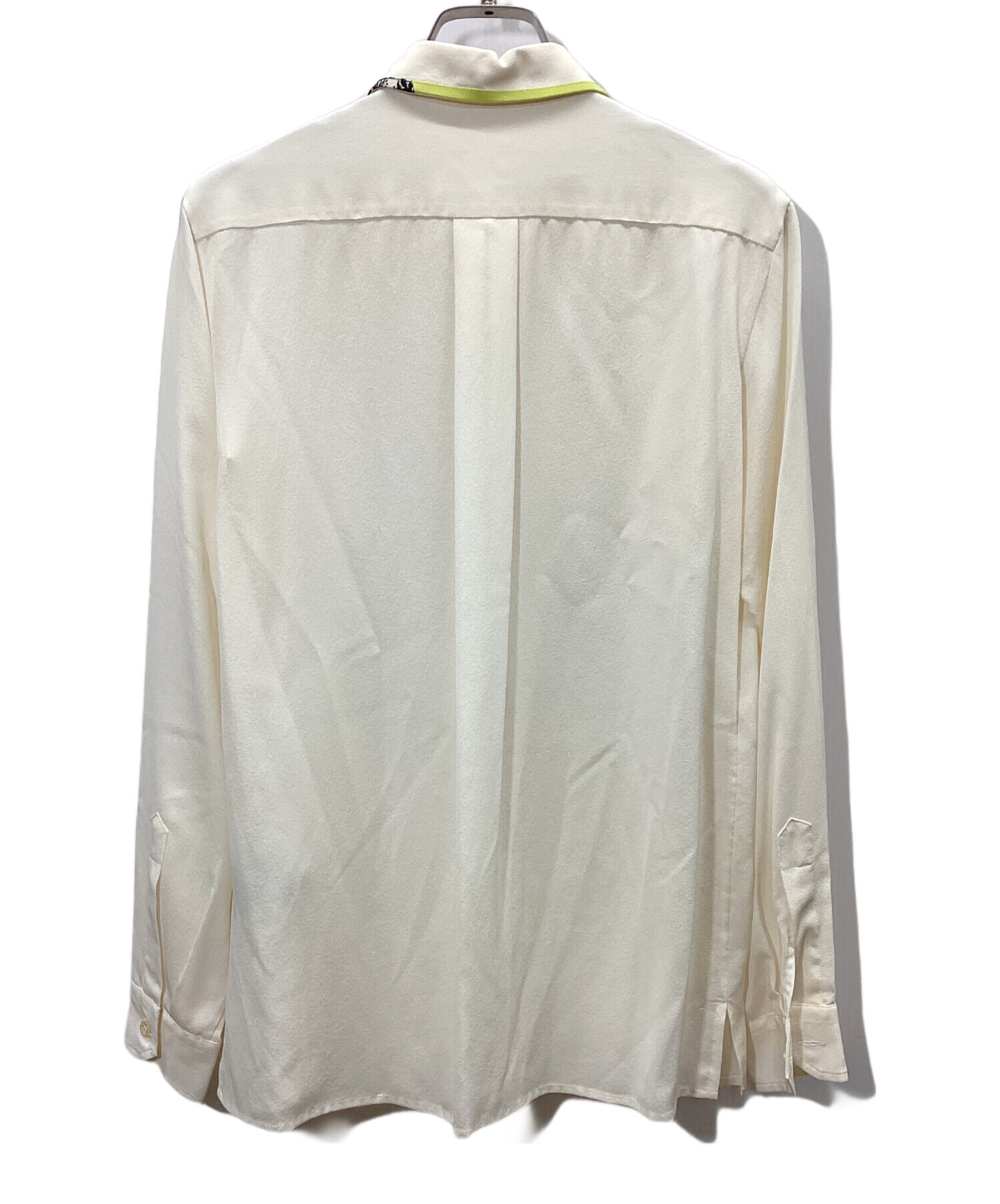 中古・古着通販】ETRO (エトロ) 長袖シルクシャツ アイボリー サイズ