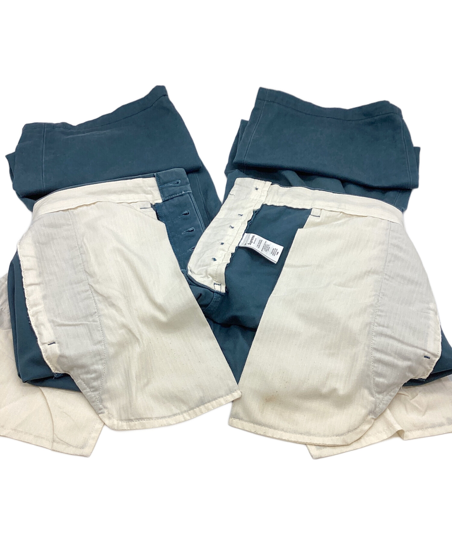 中古・古着通販】SUPREME (シュプリーム) チノパン ネイビー サイズ:32 