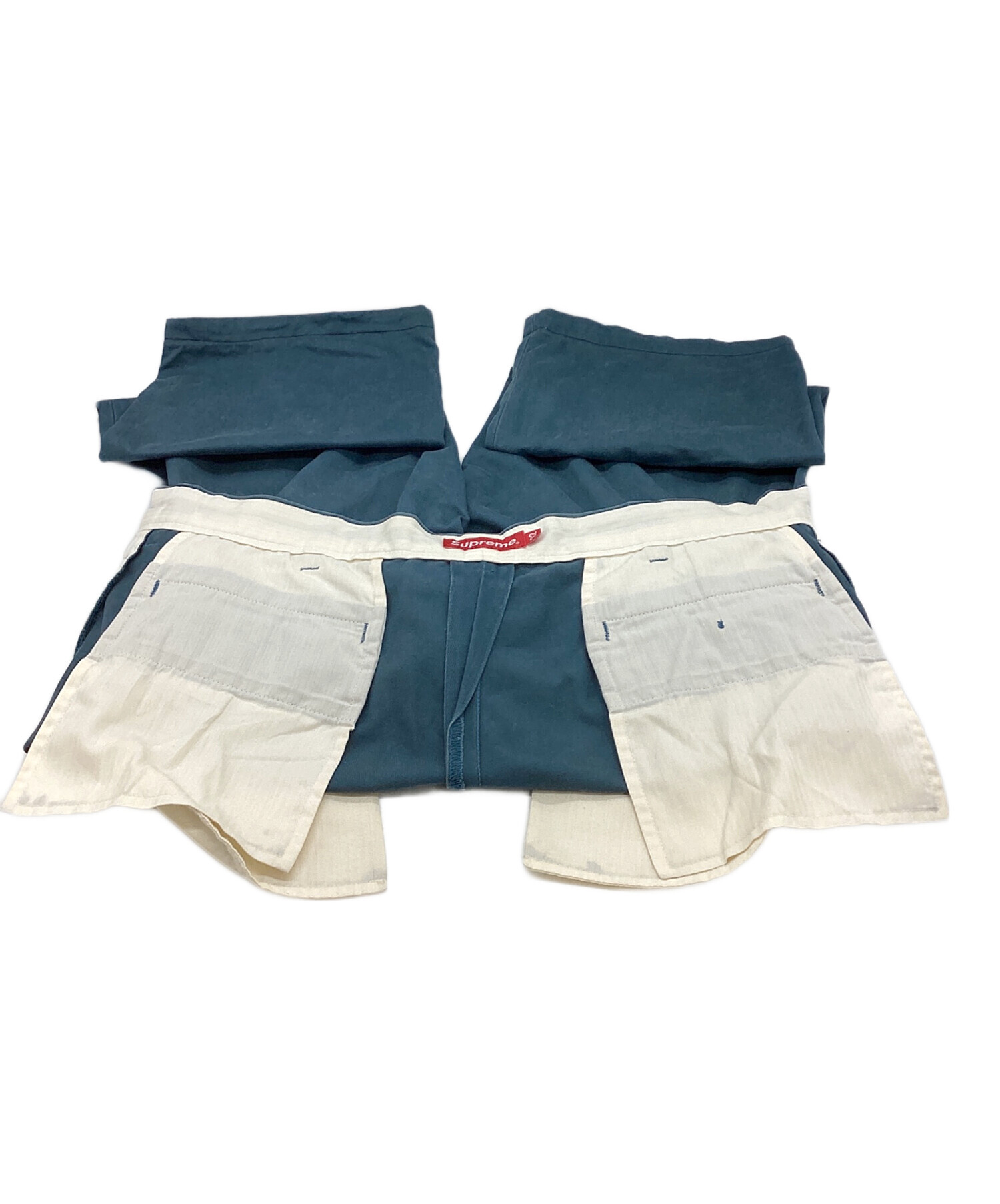 中古・古着通販】SUPREME (シュプリーム) チノパン ネイビー サイズ:32 