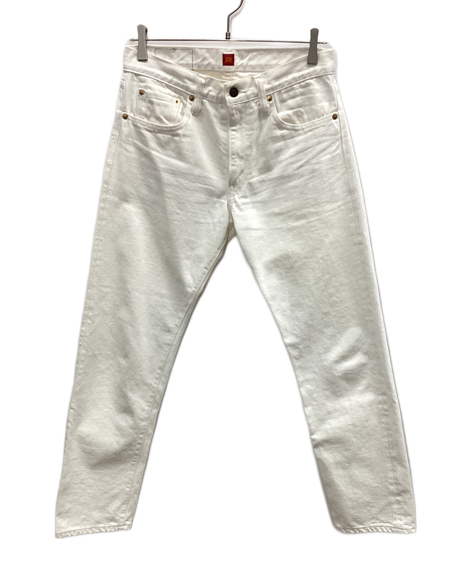 中古・古着通販】RESOLUTE (リゾルト) デニムパンツ ホワイト サイズ