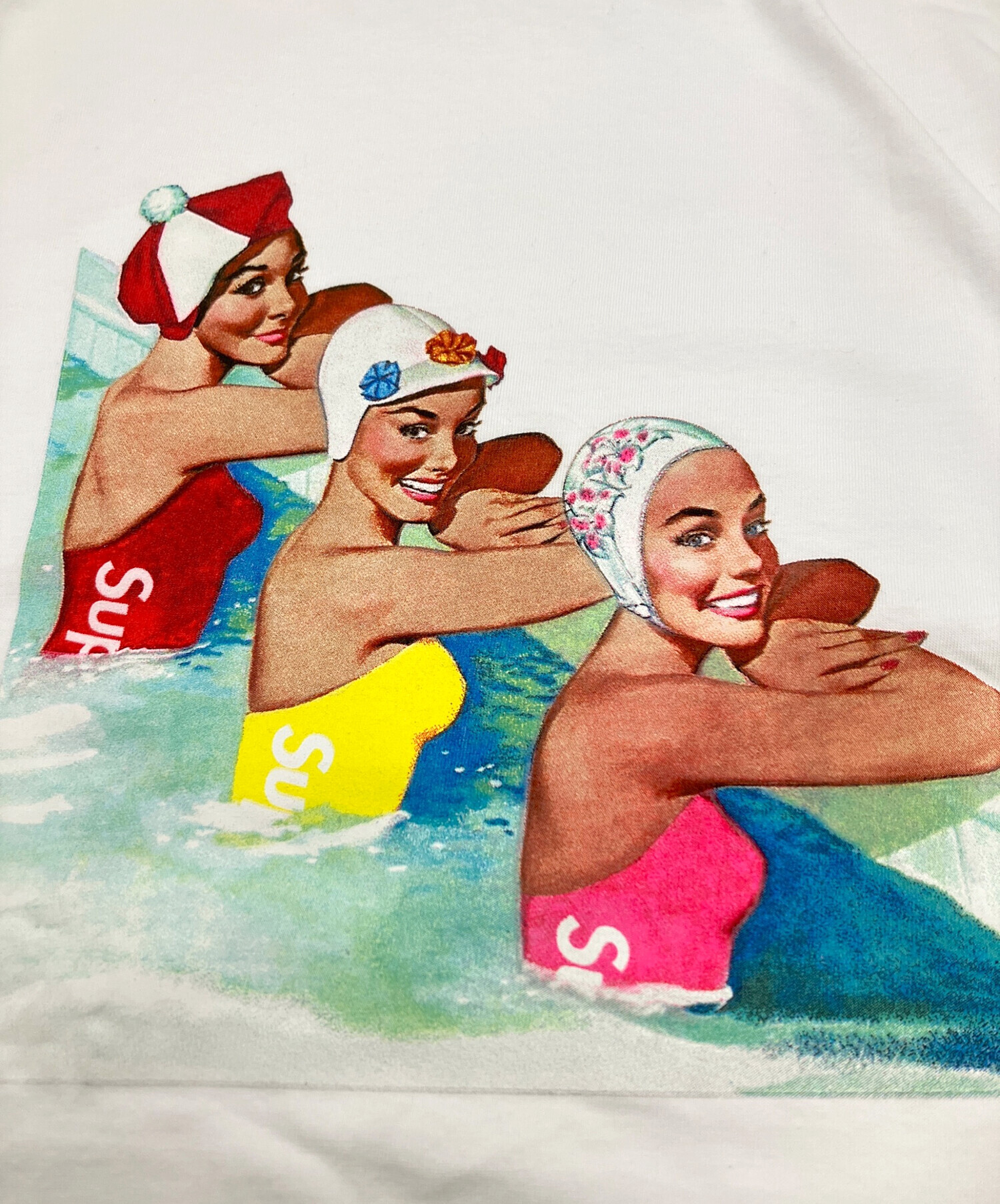 中古・古着通販】SUPREME (シュプリーム) 18ss SWIMMERS TEE ホワイト 