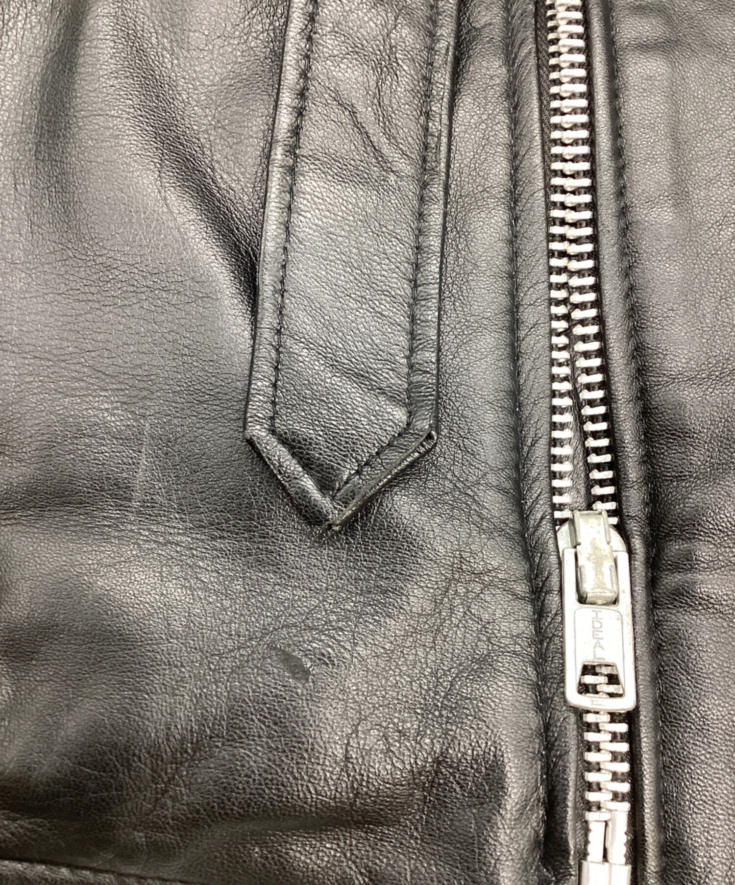 中古・古着通販】Schott (ショット) ライダースジャケット ブラック