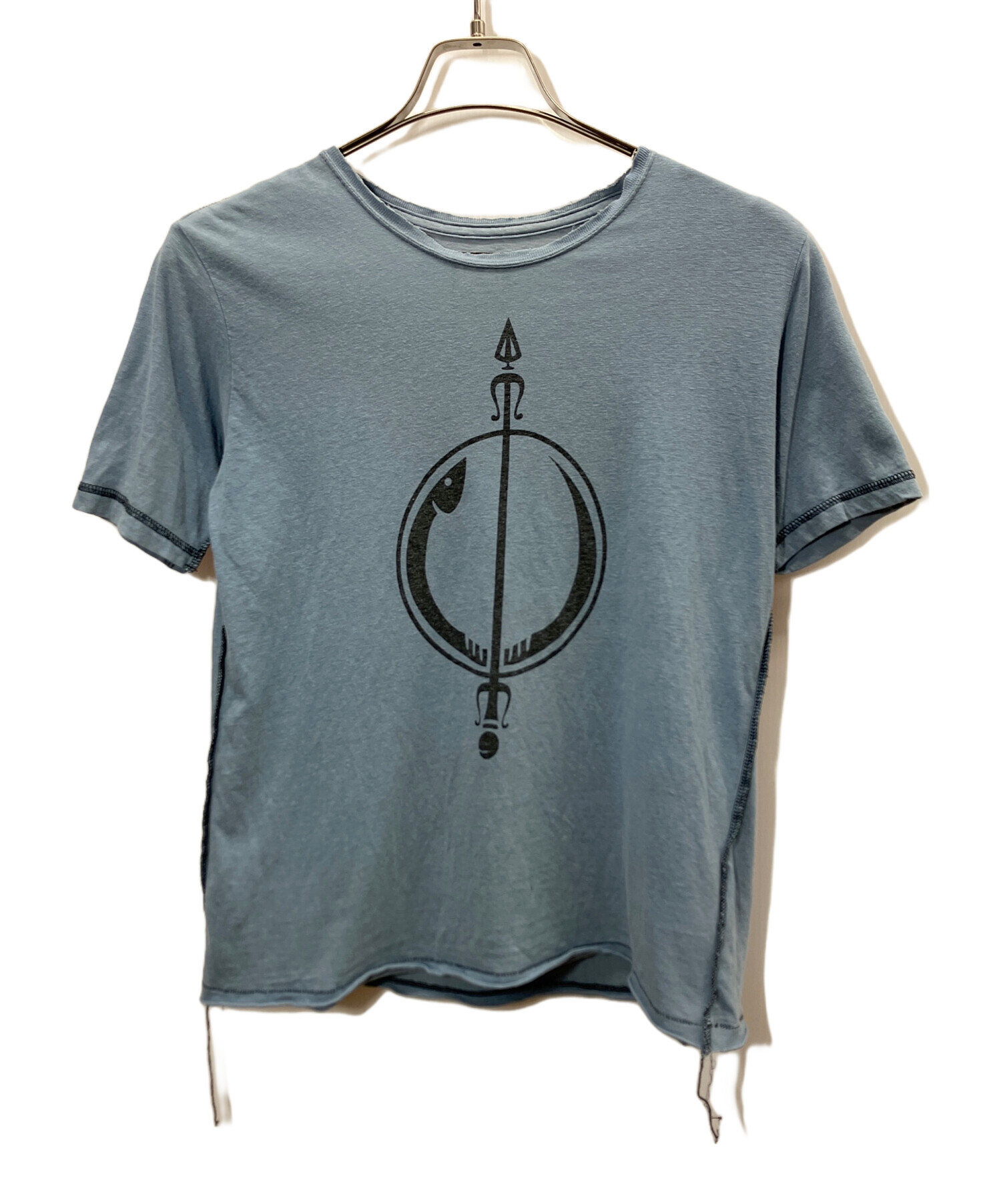 中古・古着通販】UNDERCOVER (アンダーカバー) 半袖カットソー ブルー