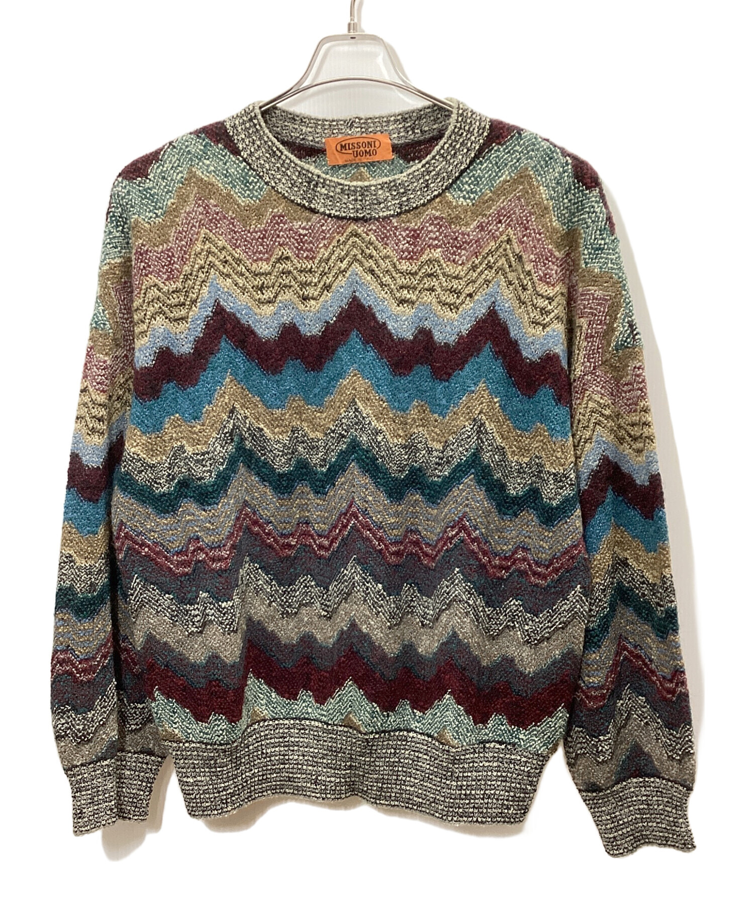 中古・古着通販】MISSONI UOMO (ミッソーニウオモ) 厚手ニット マルチ
