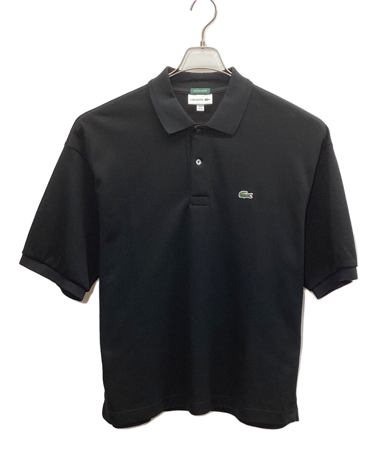 LACOSTE ポロシャツ　ブラック　黒　6 XL PH231LJ 日本製 中古・古着通販】LACOSTE (ラコステ) ポロシャツ ブラック サイズ:XXL