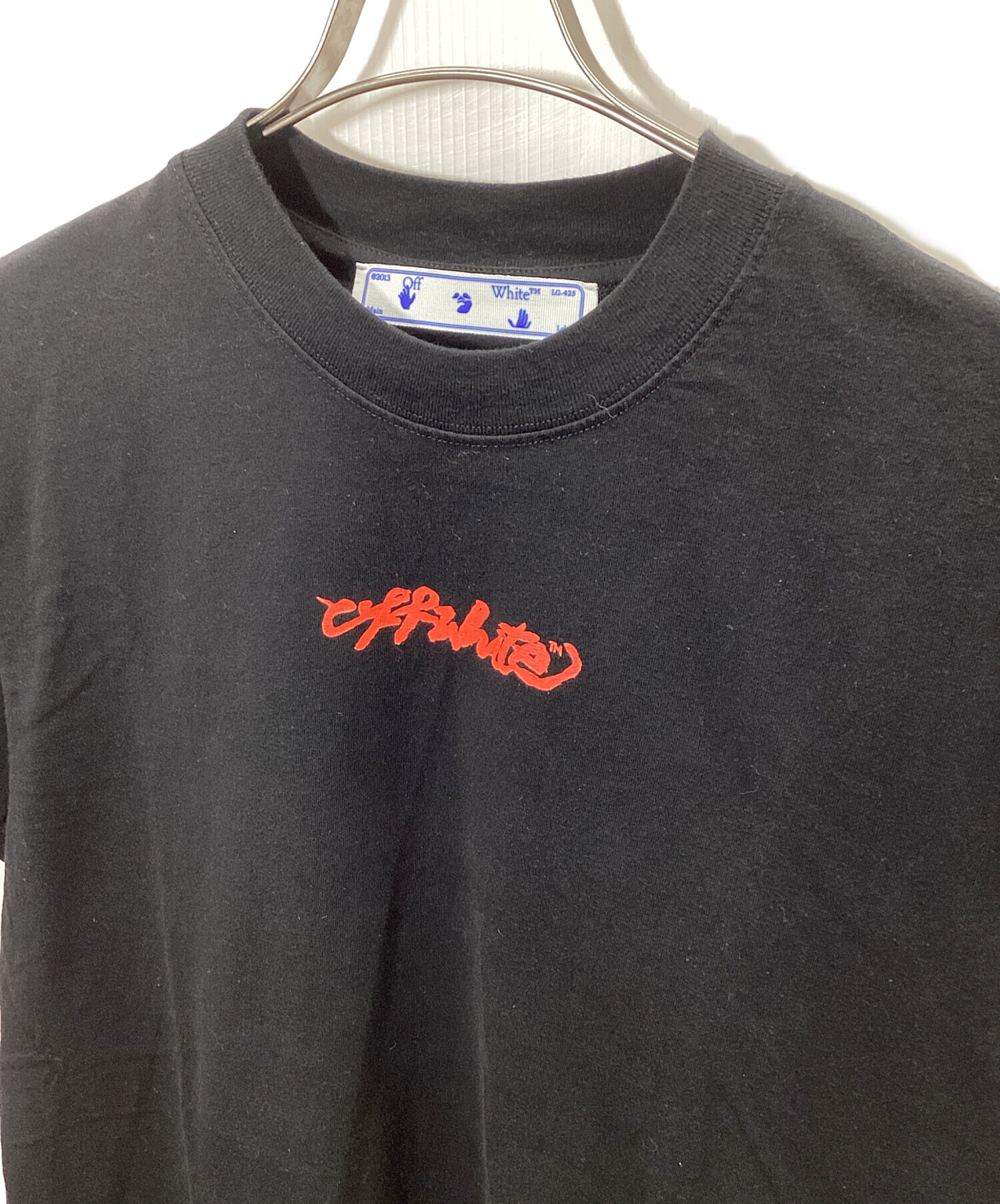 中古・古着通販】OFFWHITE (オフホワイト) バックプリント クルー