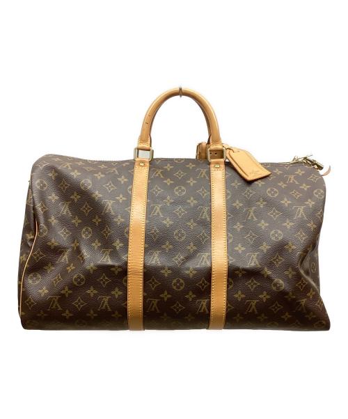 LOUIS VUITTON キーポル50 ボストンバッグ ヴィンテージ品 中古・古着通販】LOUIS VUITTON (ルイ ヴィトン) トラベルバッグ