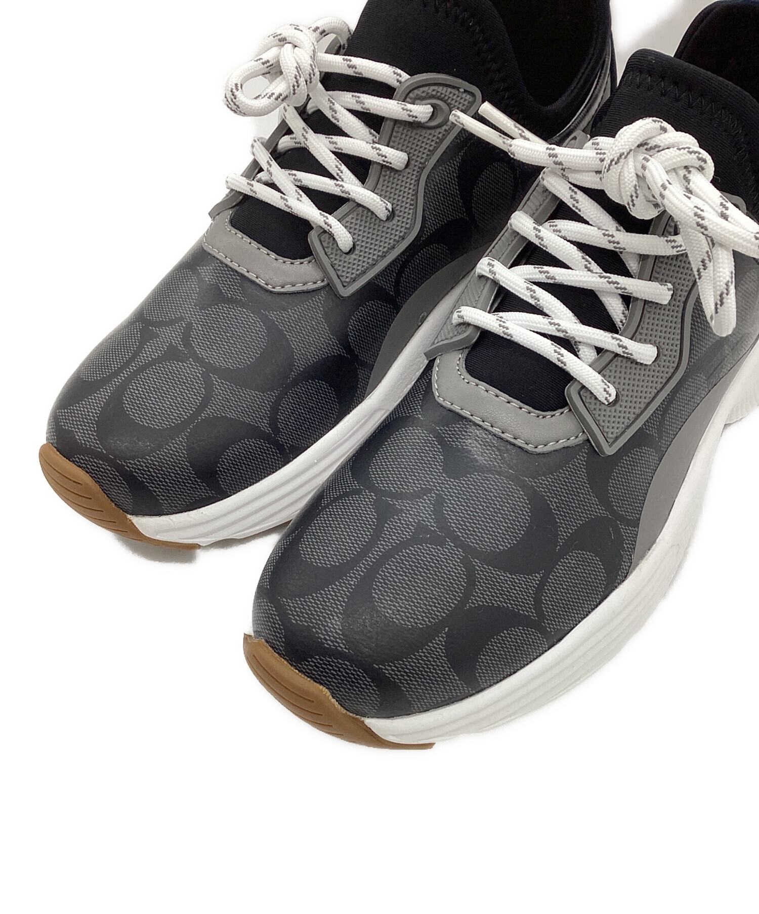 COACH / ローカットスニーカー/--/GRY 中古・古着通販】COACH (コーチ) ローカットスニーカー ランナー