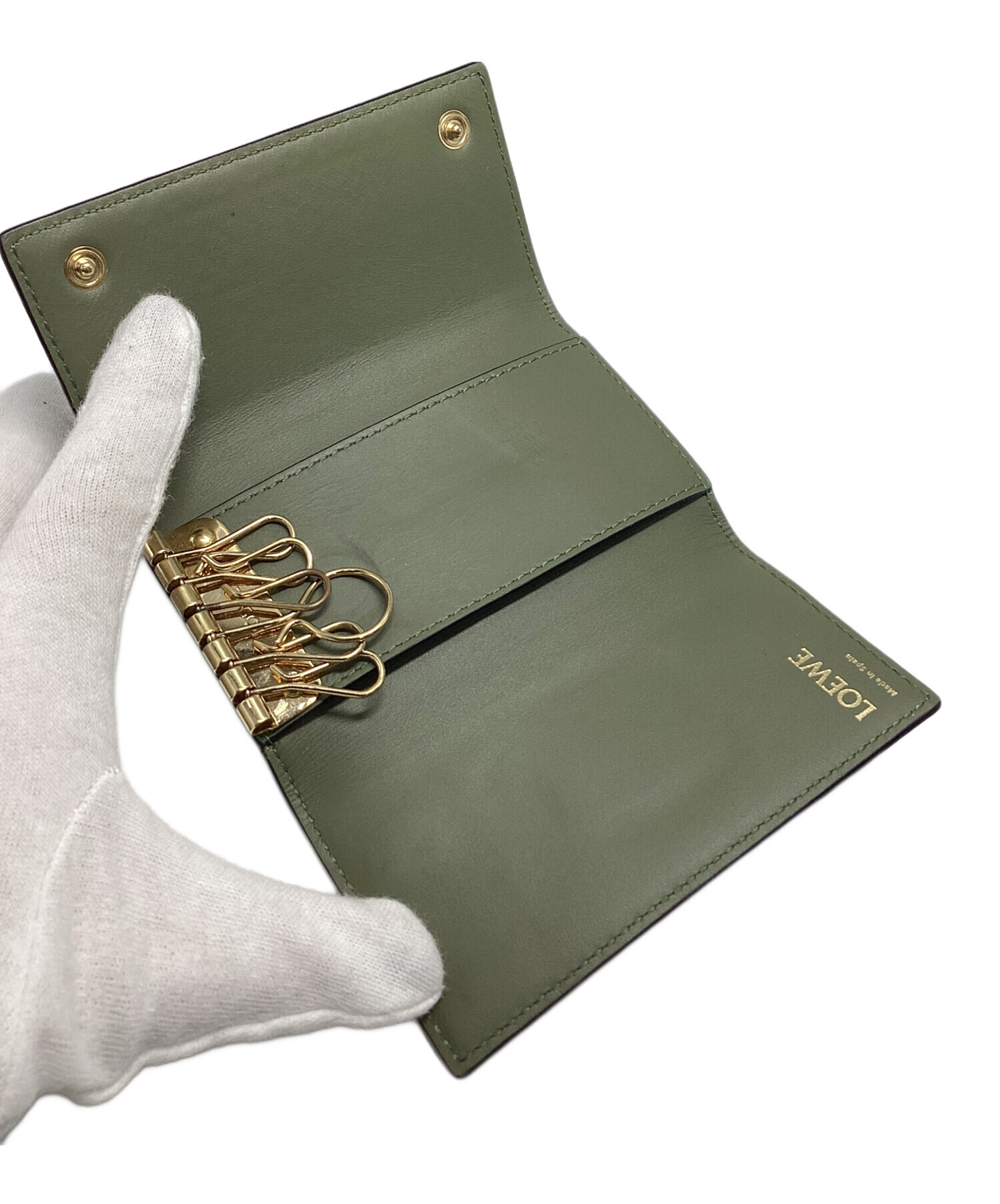 中古・古着通販】LOEWE (ロエベ) リピート アナグラム キーケース