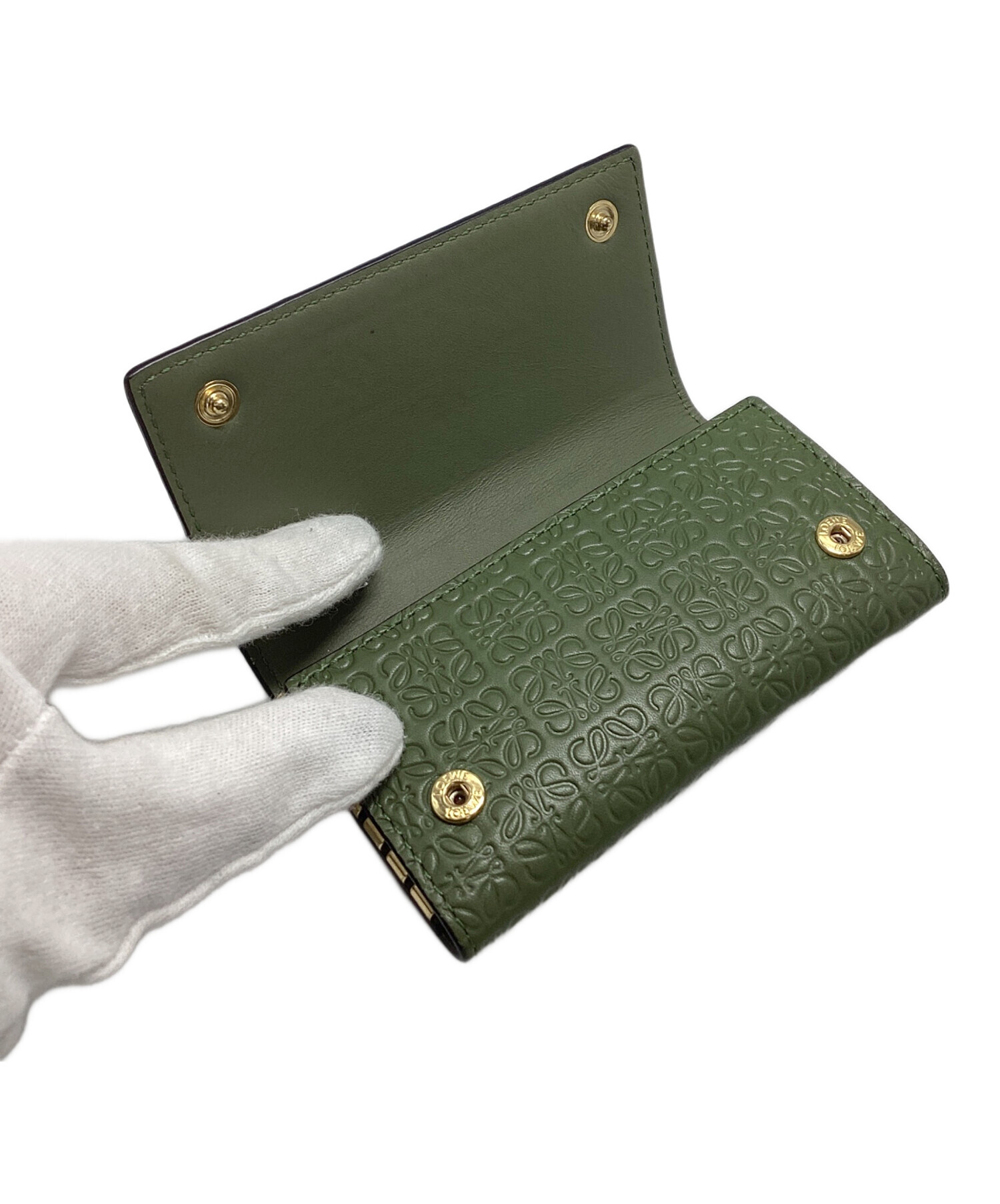 中古・古着通販】LOEWE (ロエベ) リピート アナグラム キーケース