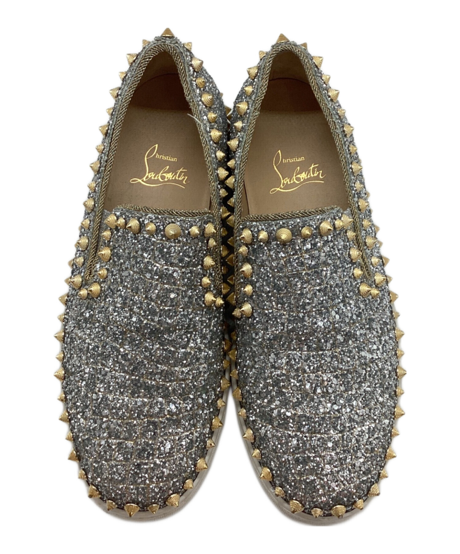 【新品未使用】クリスチャンルブタン Lubifunk グレー 中古・古着通販】Christian Louboutin (クリスチャン・ルブタン