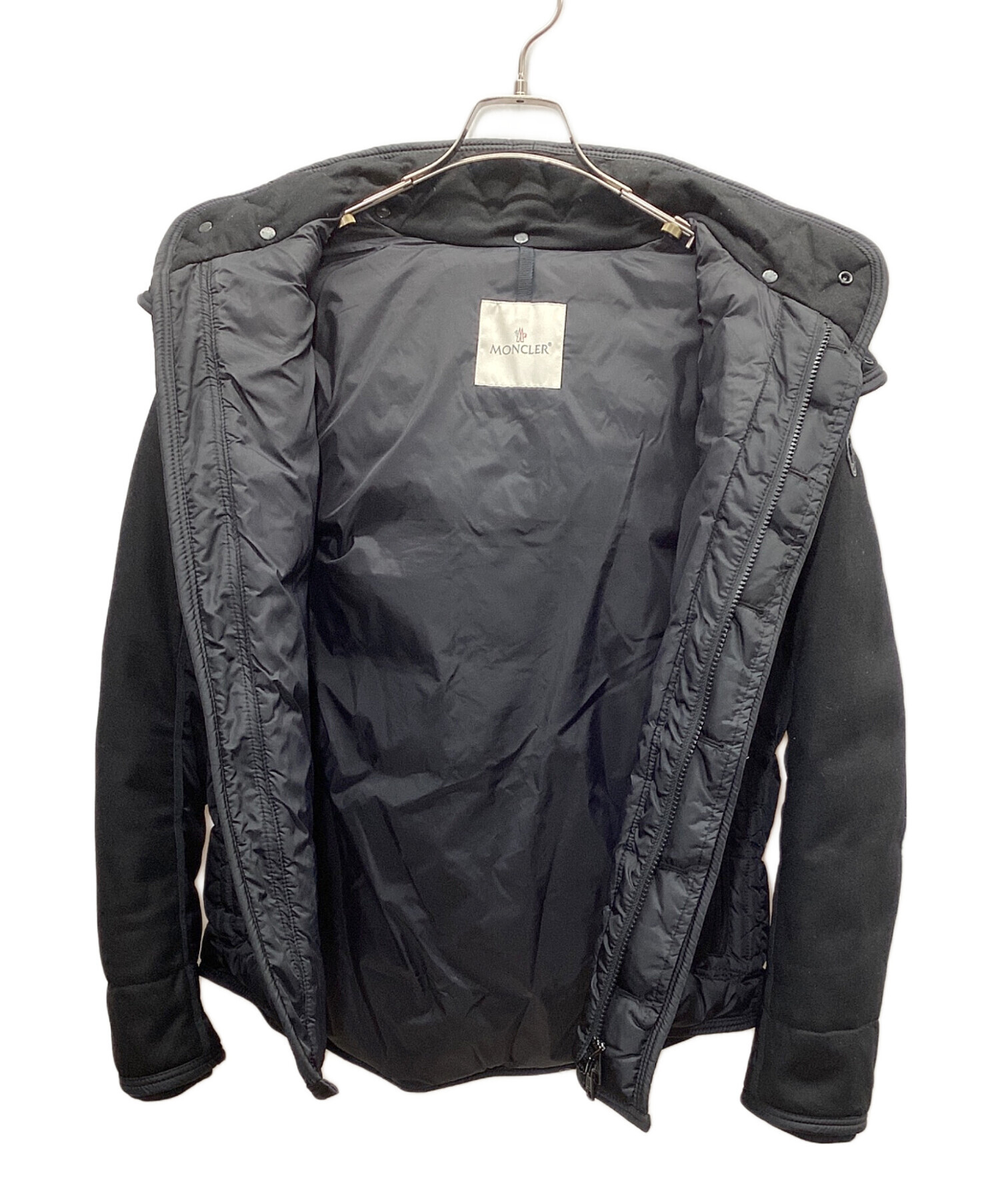 中古・古着通販】MONCLER (モンクレール) ダウンジャケット ブラック