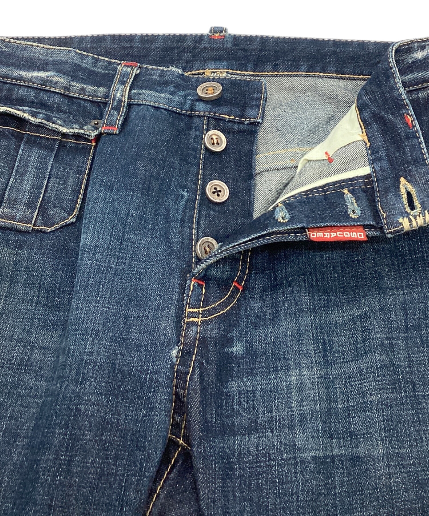 中古・古着通販】DSQUARED2 (ディースクエアード) デニムパンツ