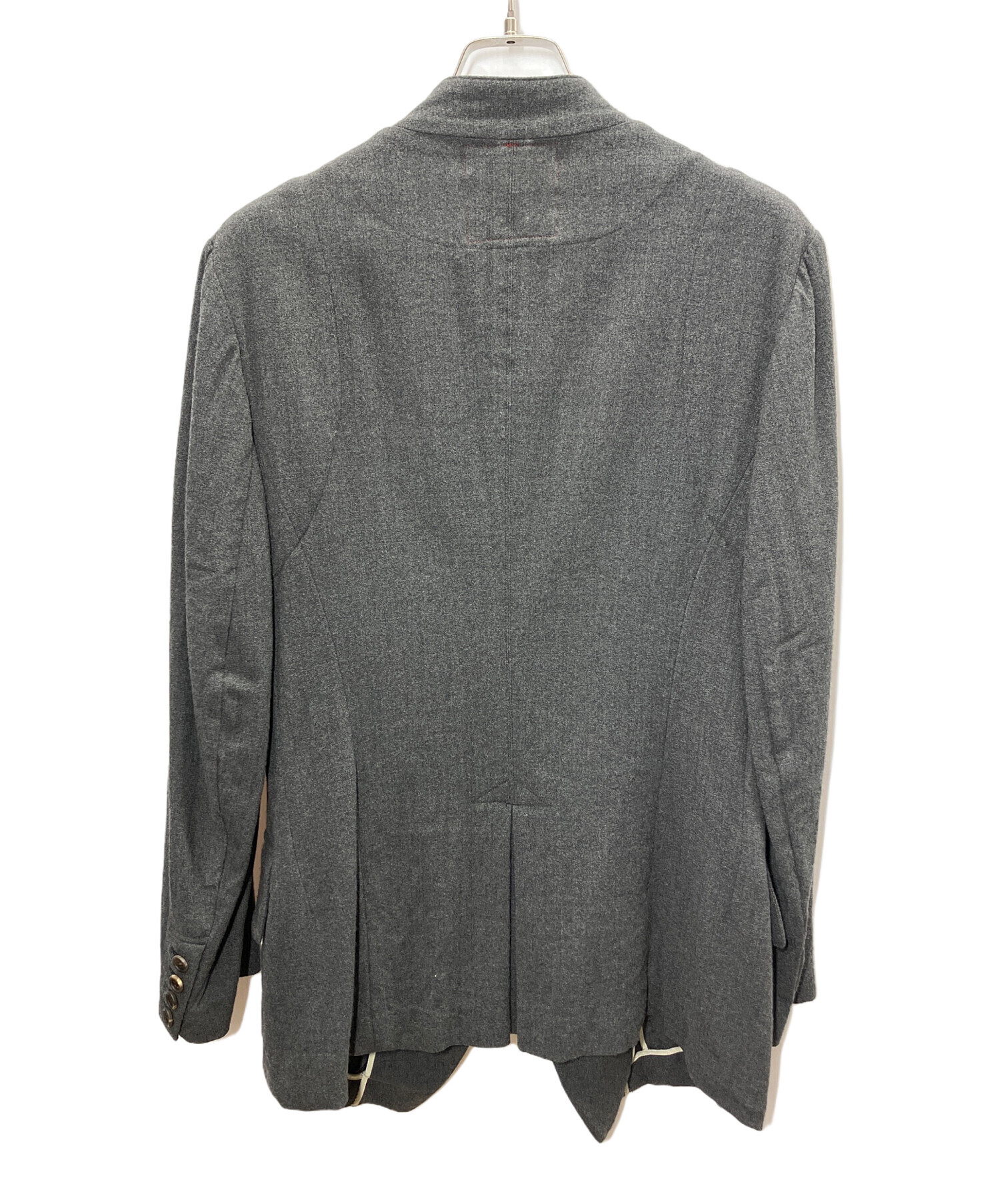 「希少」Y's Red Label ダークグレー テーラードジャケット 中古・古着通販】Y's Red Label (ワイズレッドレーベル) スタンド