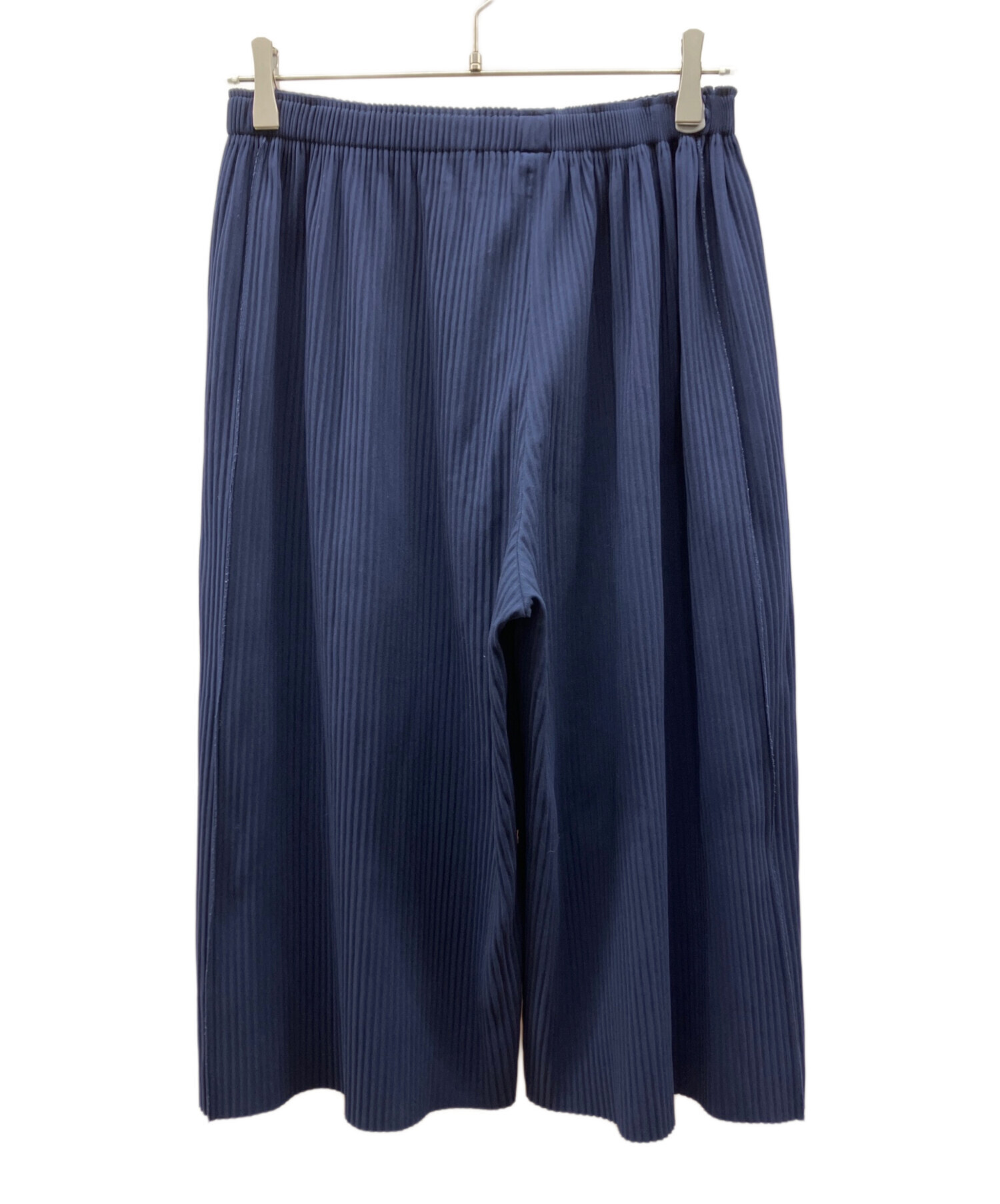 新品同　希少　プリーツプリーズ　イッセイミヤケ　ガウチョパンツ　マルチカラー　M 中古・古着通販】me ISSEY MIYAKE (ミーイッセイ ミヤケ) プリーツ