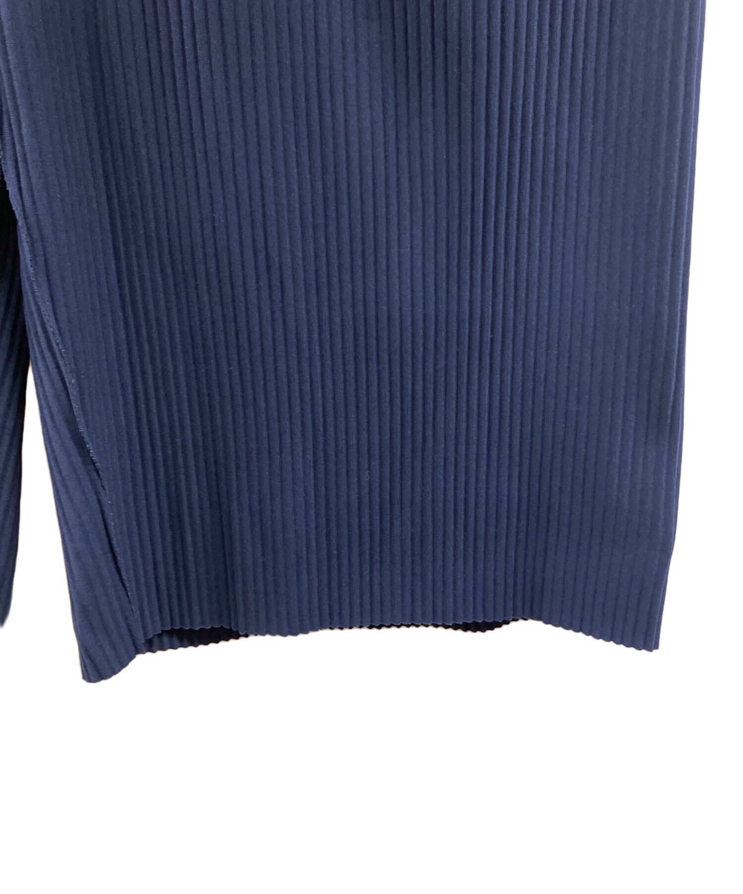［美品］プリーツプリーズ　ネイビーガウチョパンツ 楽天市場】極美品 PLEATSPLEASE プリーツプリーズ ISSEY MIYAKE