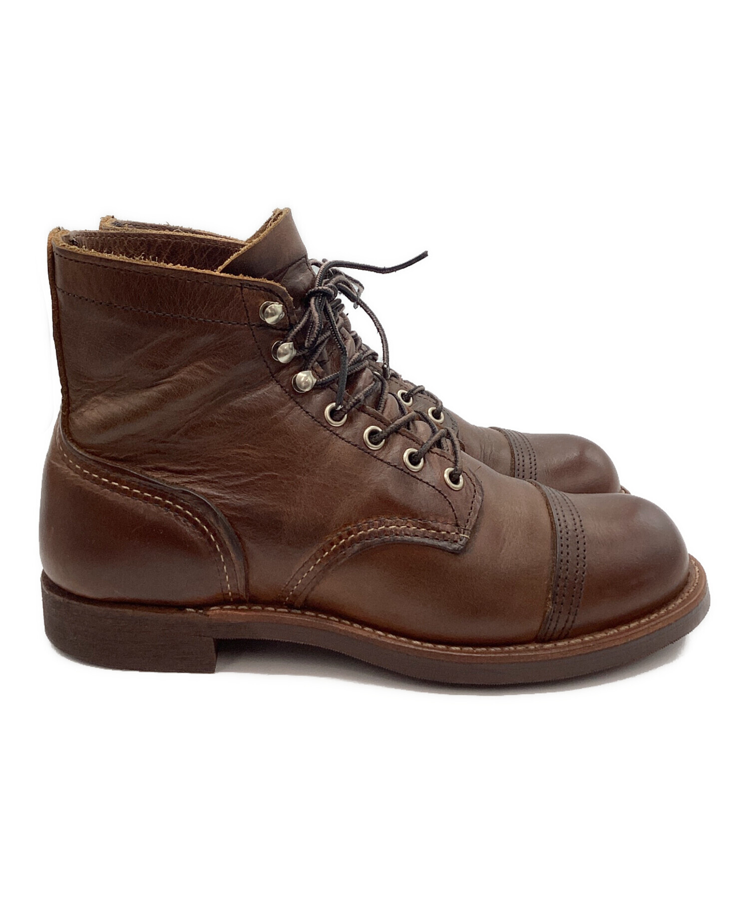 中古・古着通販】RED WING (レッドウィング) ワークブーツ ブラウン