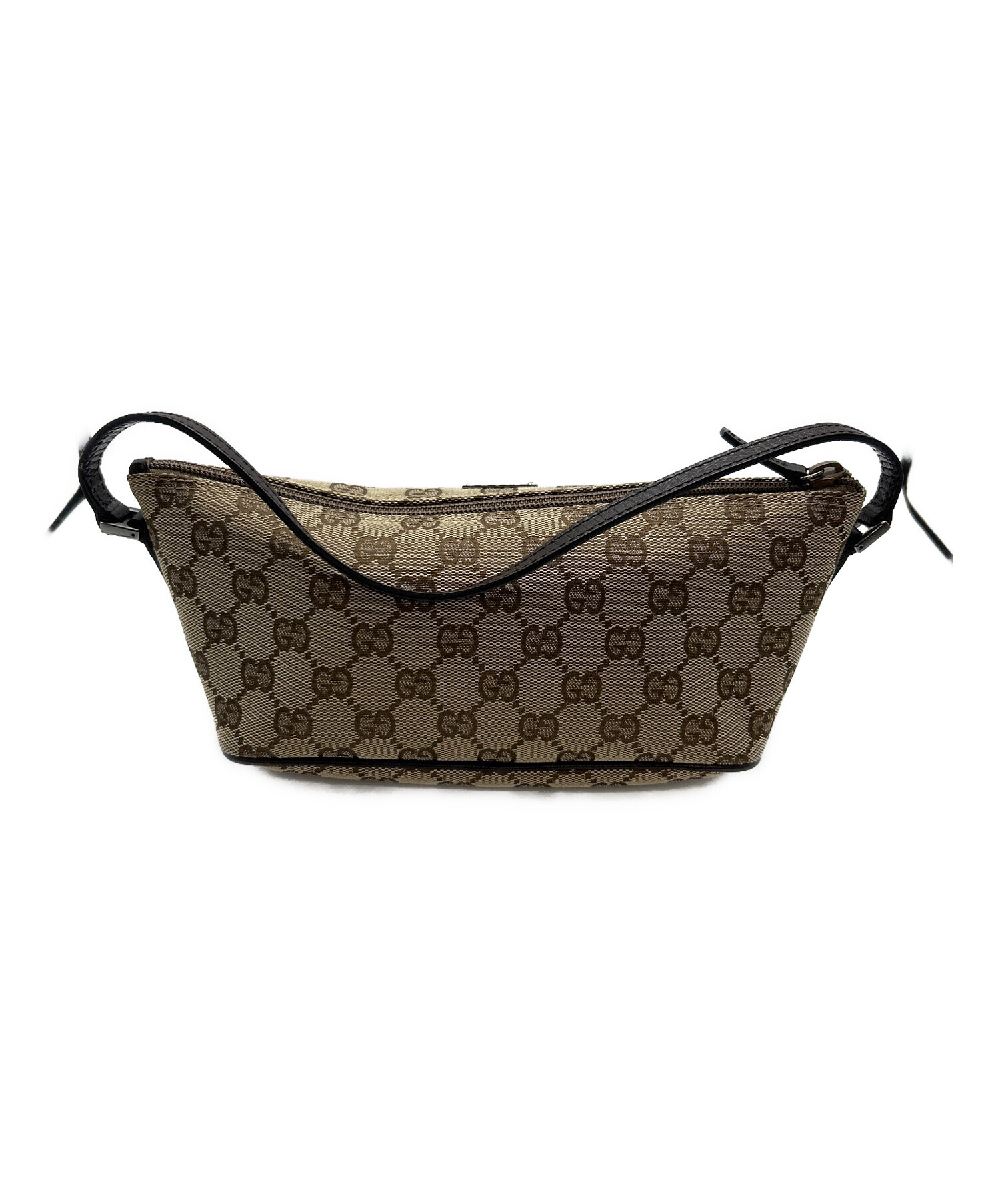 GUCCI アクセサリーポーチ【ダークブラウン】 GUCCI グッチ バッグ GGキャンバス アクセサリーポーチ ダーク