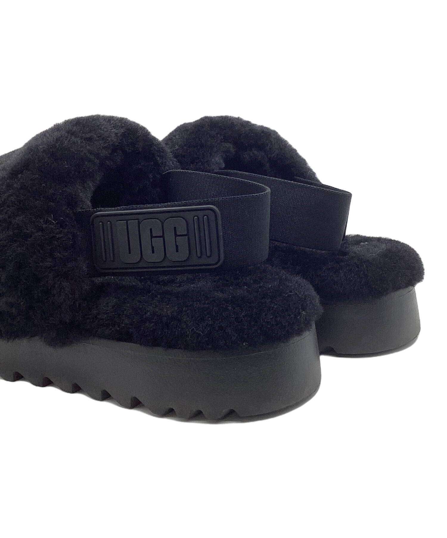 中古・古着通販】UGG (アグ) スーパー フラップ スリッパ ブラック
