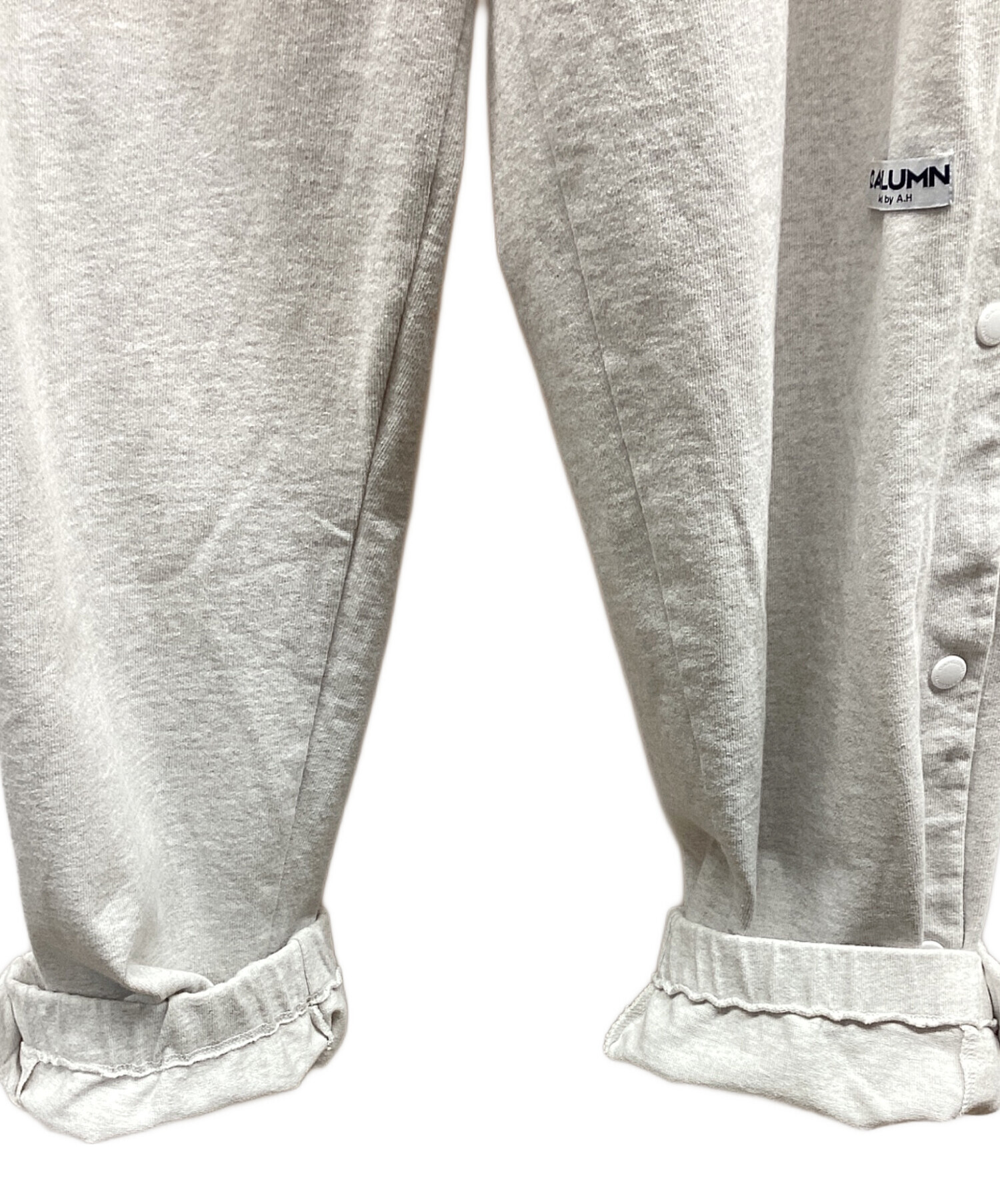 中古・古着通販】CAHLUMN (カウラム) スウェットパンツ ライトグレー 