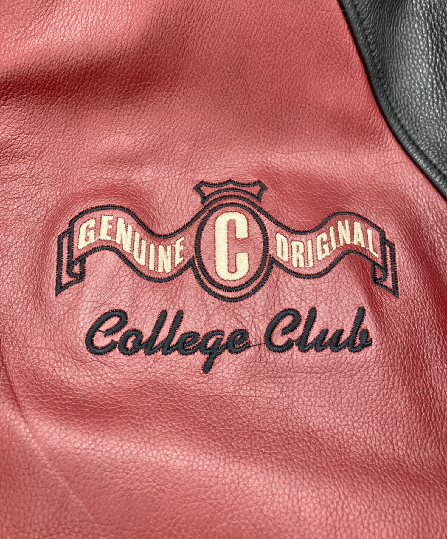 中古・古着通販】CHEVIGNON (シェビニオン) レザージャケット レッド