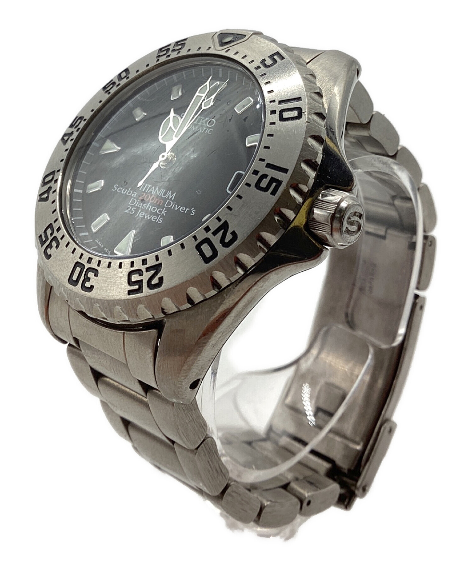 中古・古着通販】SEIKO (セイコー) チタンダイバー ダイバーズウォッチ