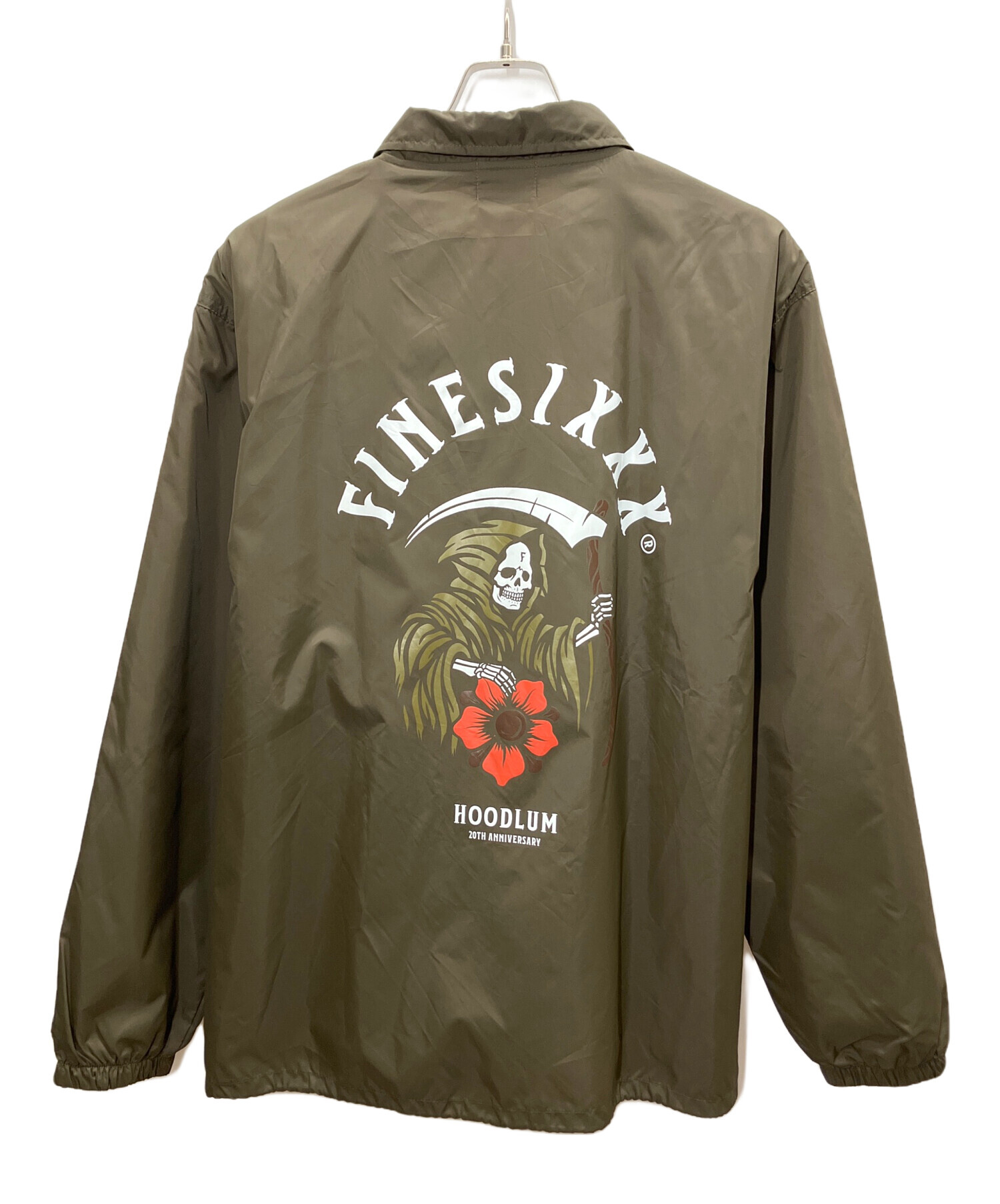 【本日限定価格】FINESIXXX ファインシックス　コーチジャケット　オリーブ 中古・古着通販】FINESIXXX (ファインシックス) コーチジャケット