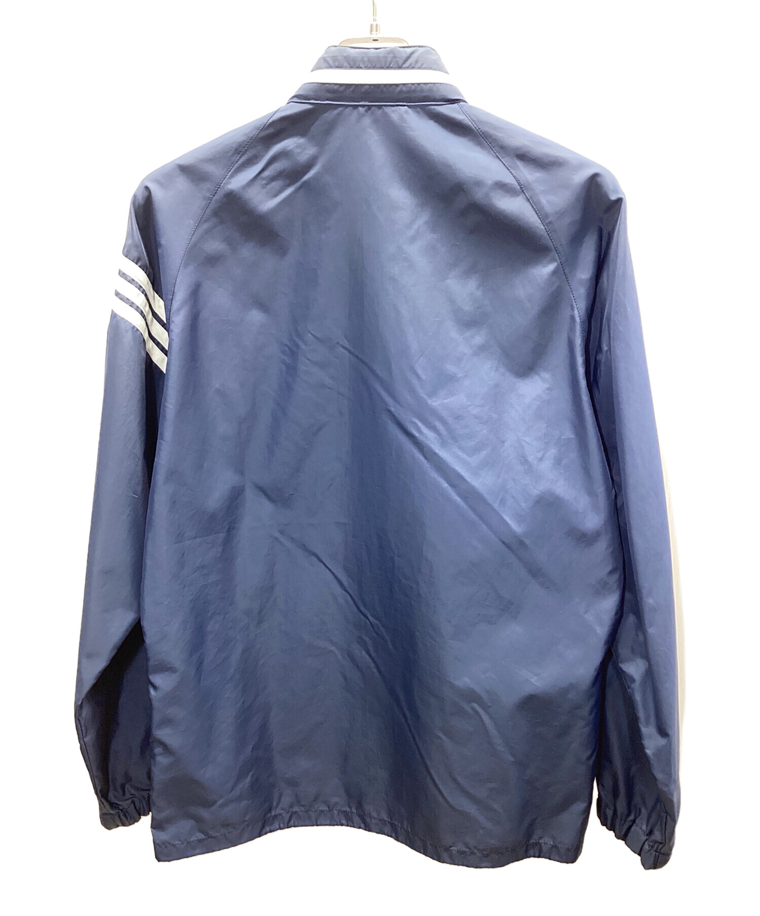 新品未使用 adidas レトロブルゾン(ネイビー) XS トラックジャケット 中古・古着通販】adidas (アディダス) トラックジャケット ネイビー