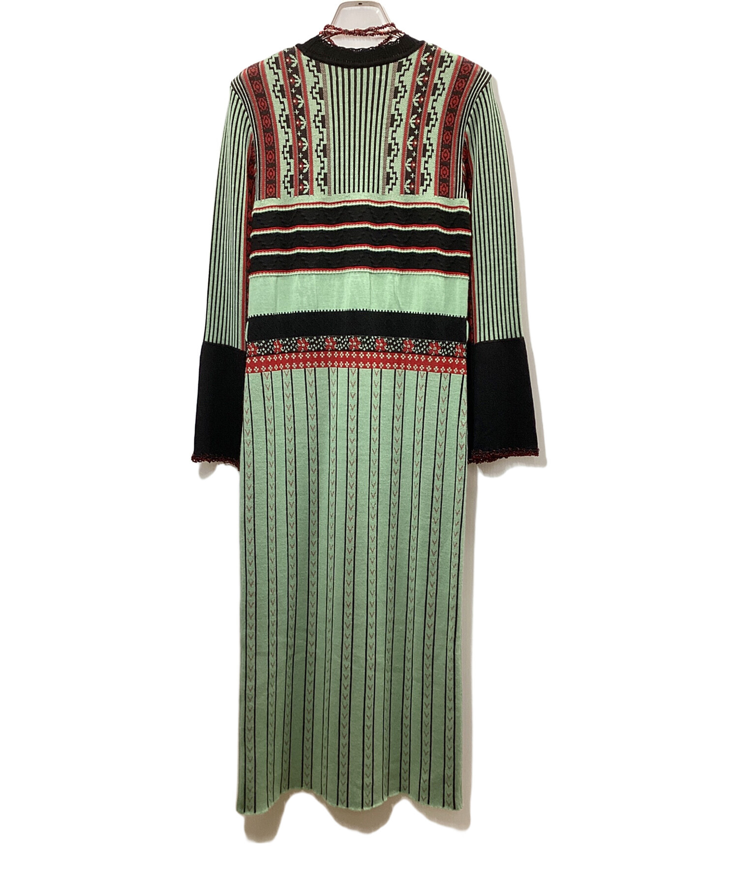 極美品 mame kurogouchi ニットワンピース 完売品 ジャガード 1081001350683372_04_1844w.jpeg