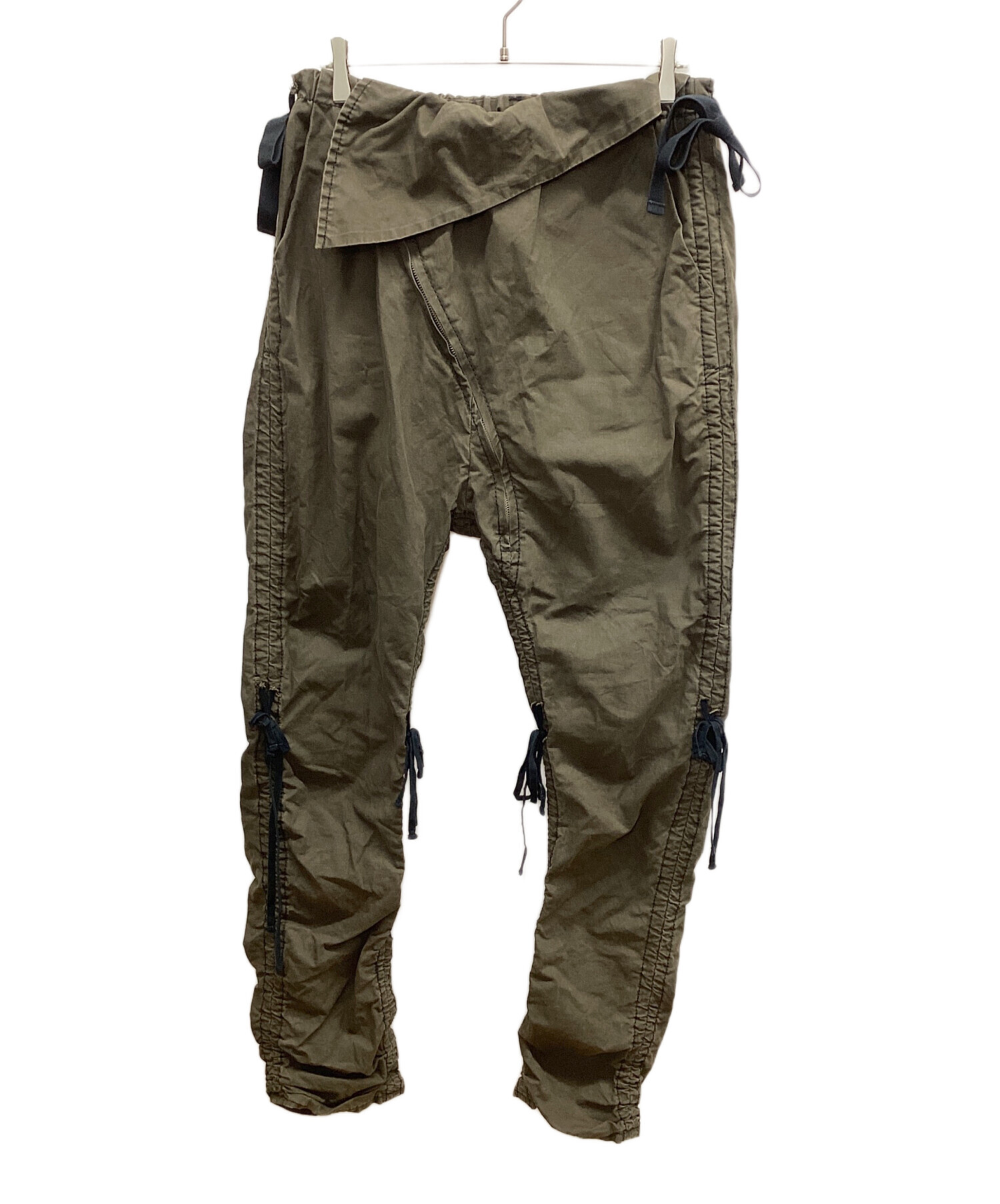 Yasuyuki Ishii 【新品 貴重 L】硫化バイオ カーゴ パンツ 中古・古着通販】Yasuyuki Ishii (ヤスユキイシイ) カーブジップパンツ