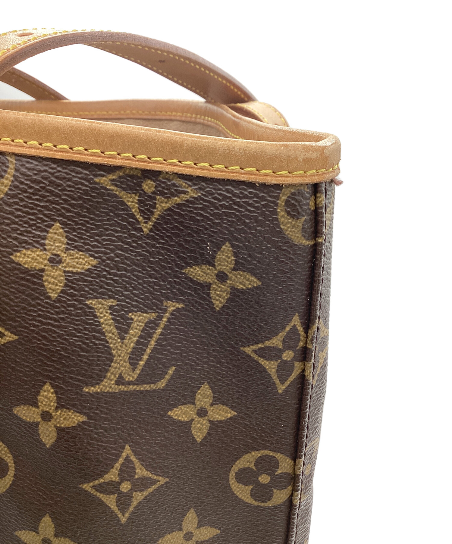 Louis Vuitton バケットバッグ ブラウン 中古・古着通販】LOUIS VUITTON (ルイ ヴィトン) Louis Vuitton