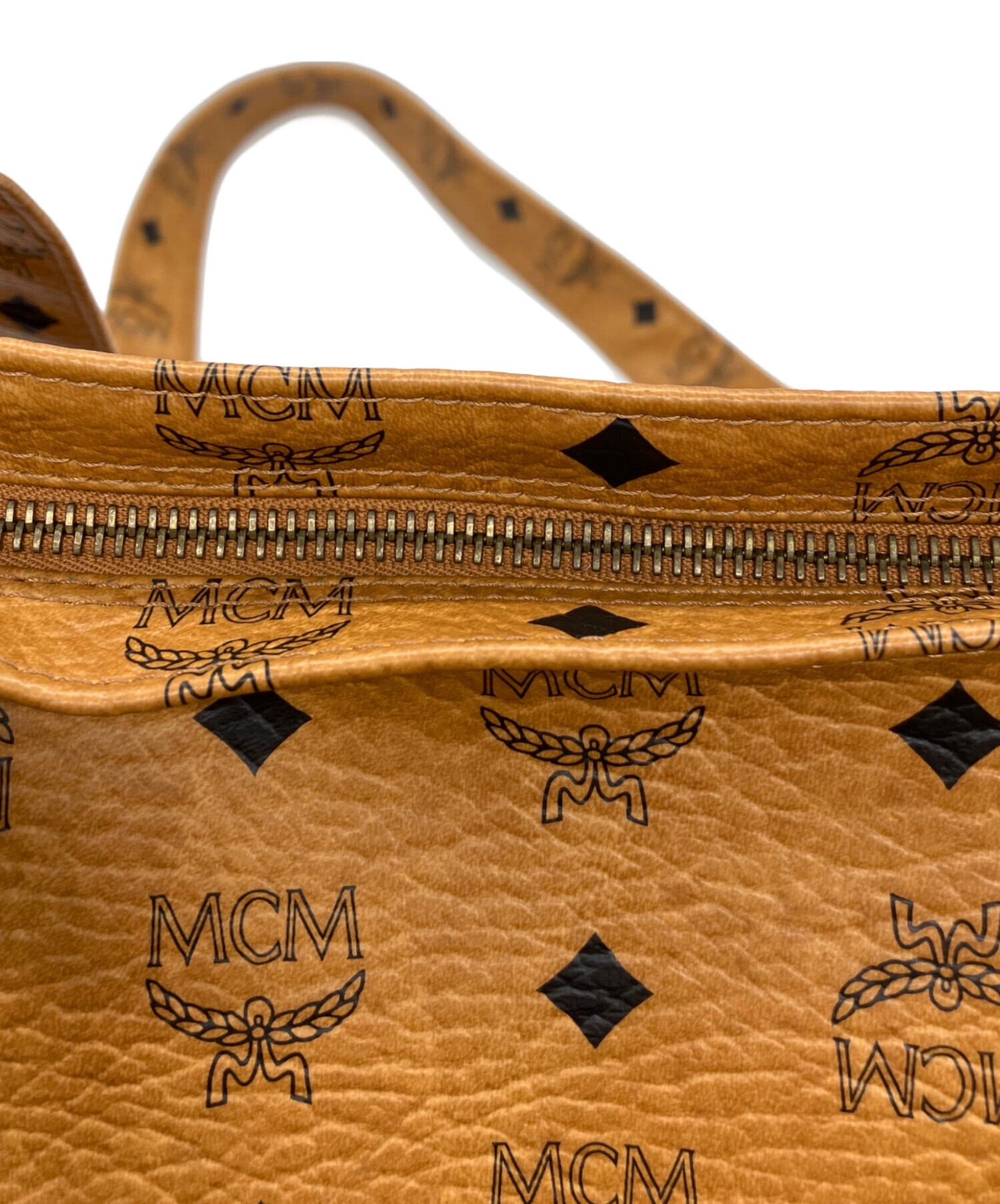 中古・古着通販】MCM (エムシーエム) ショルダーバッグ ベージュ