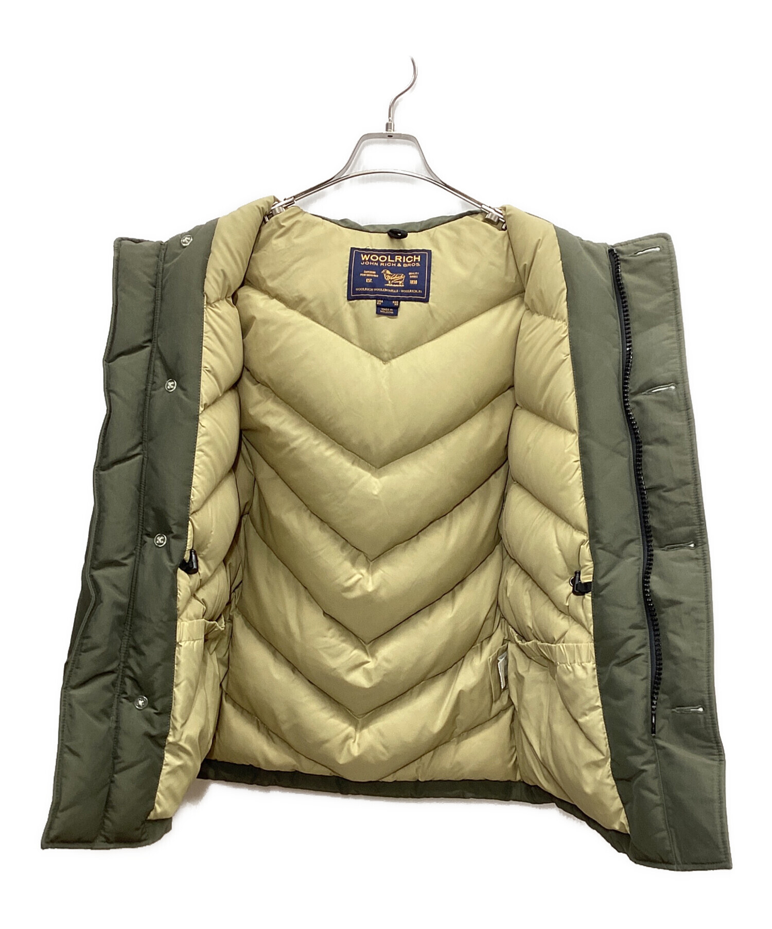 中古・古着通販】WOOLRICH (ウールリッチ) ダウンジャケット グリーン