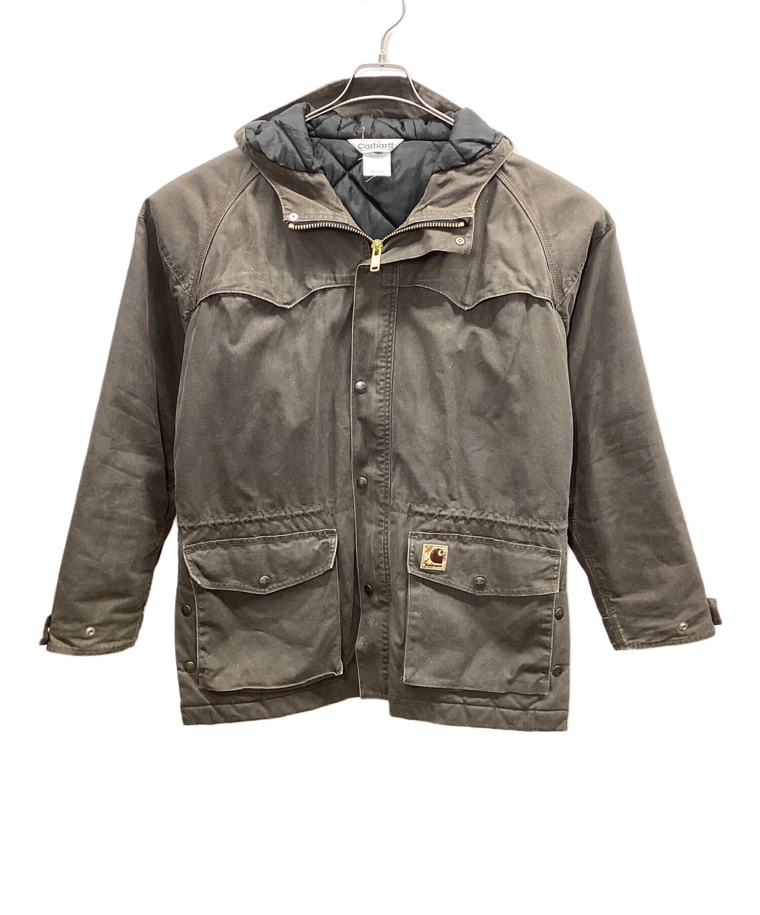 中古・古着通販】CarHartt (カーハート) ダックカバーオール ブラウン