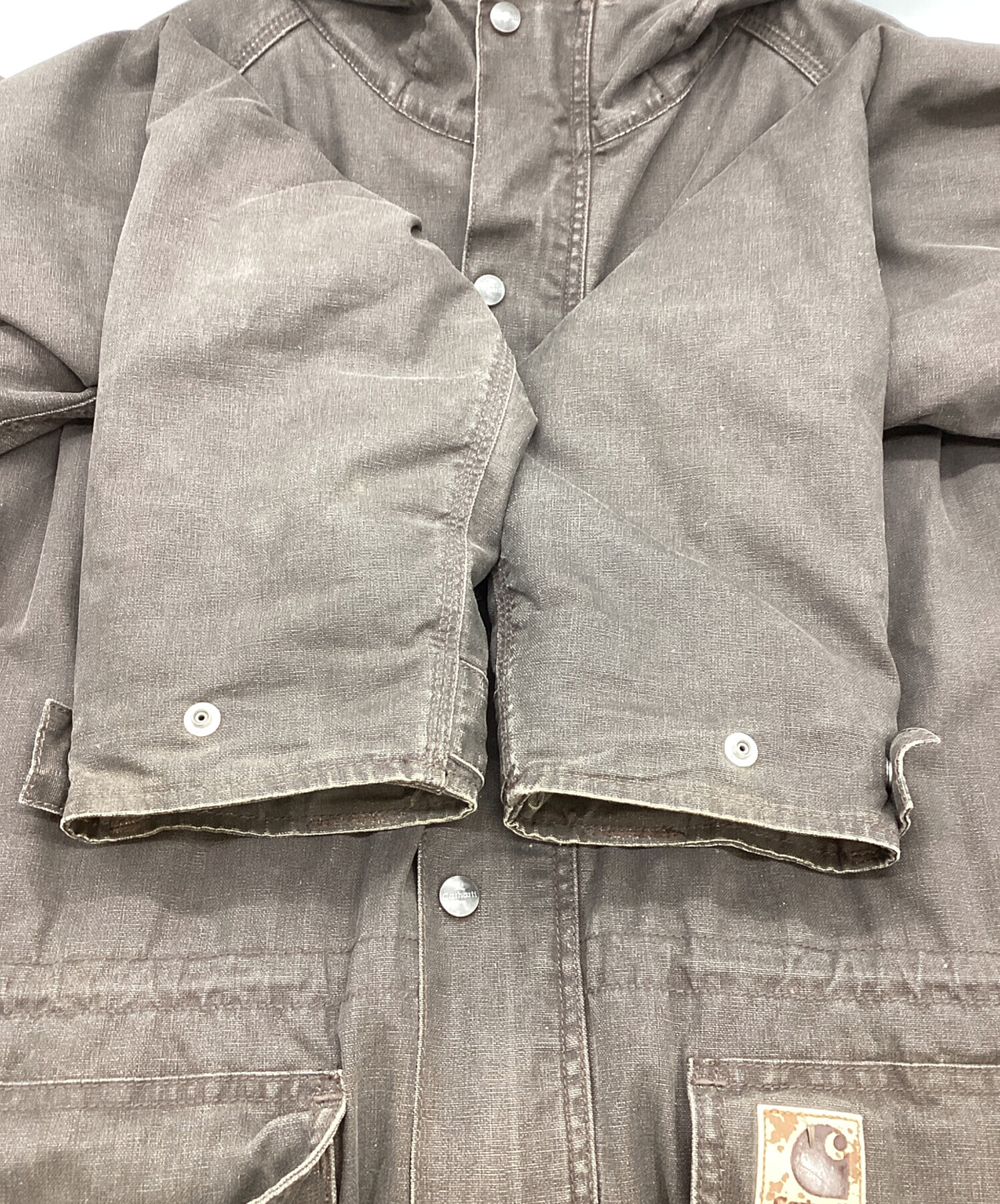 中古・古着通販】CarHartt (カーハート) ダックカバーオール ブラウン