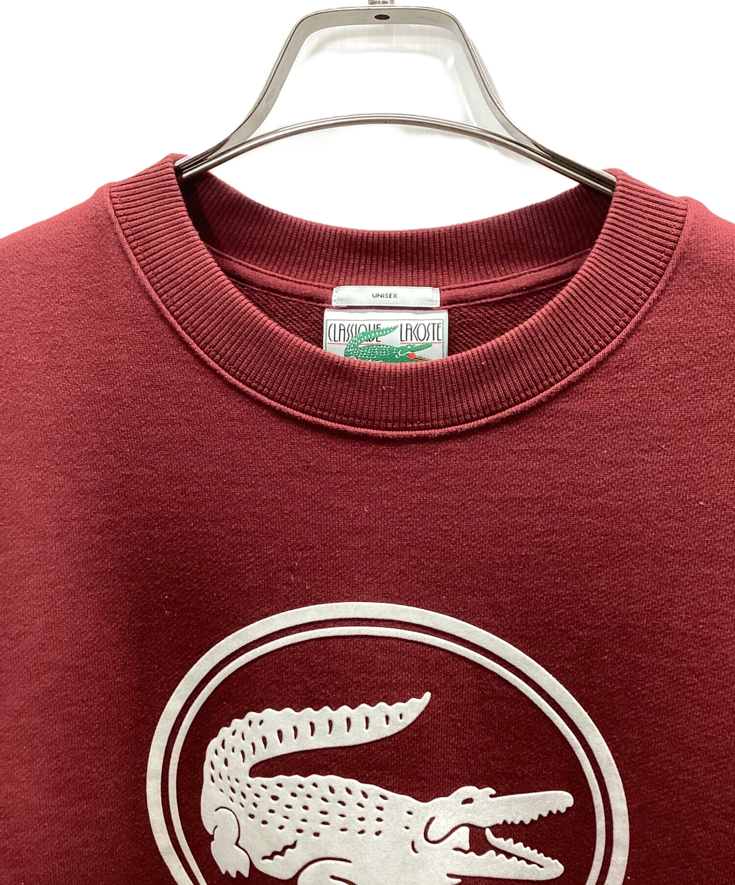中古・古着通販】LACOSTE (ラコステ) スウェット ブラウン サイズ:S 