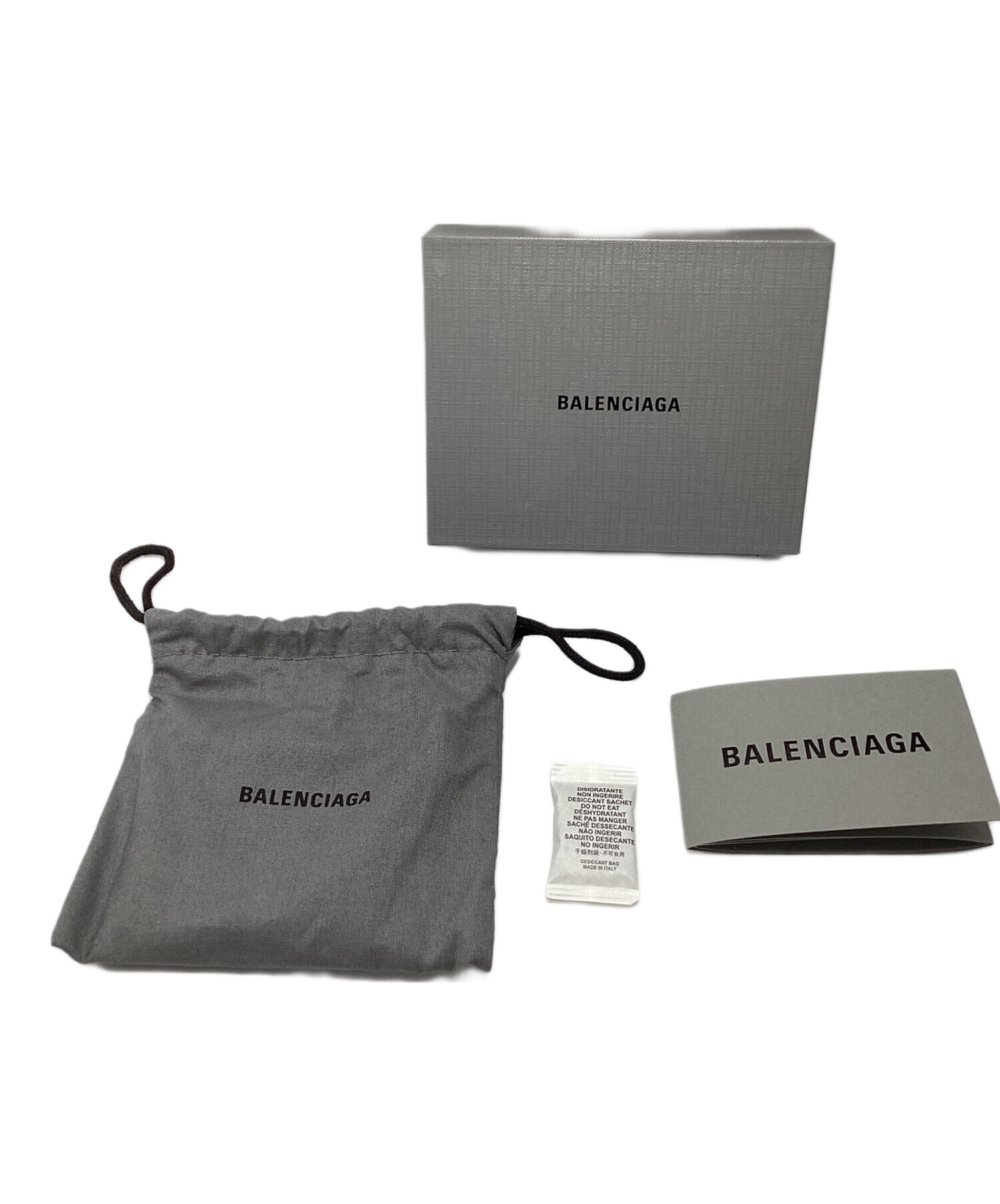 中古・古着通販】BALENCIAGA (バレンシアガ) カードケース ネイビー